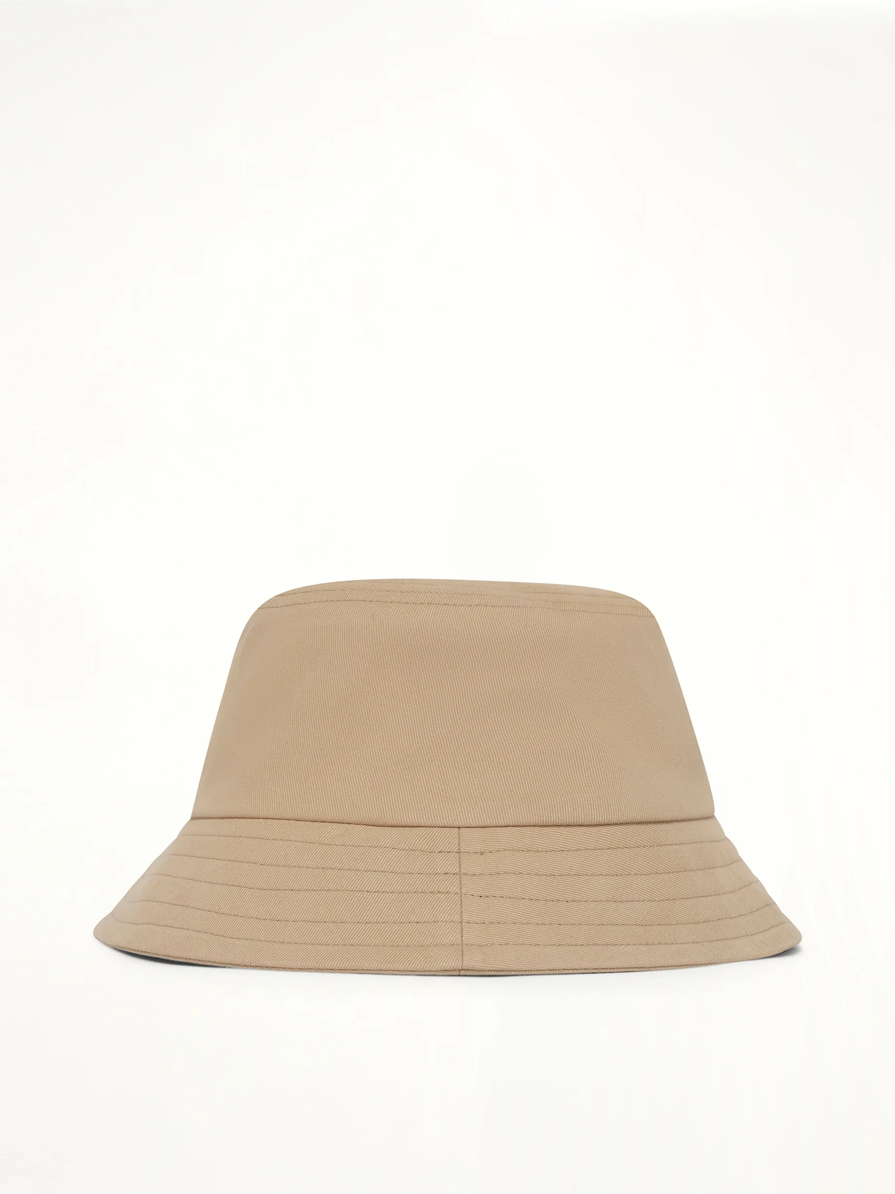 Black Ami De Coeur Bucket Hat in Beige Taupe - Image 2