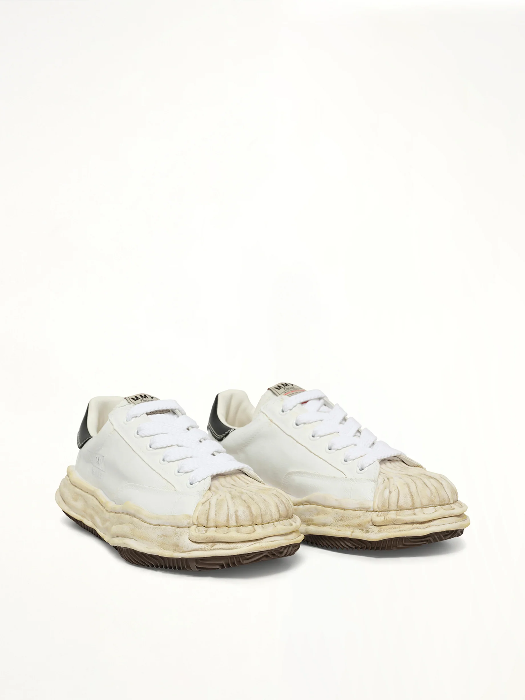Blakey OG Torn Sneaker in White - Image 2