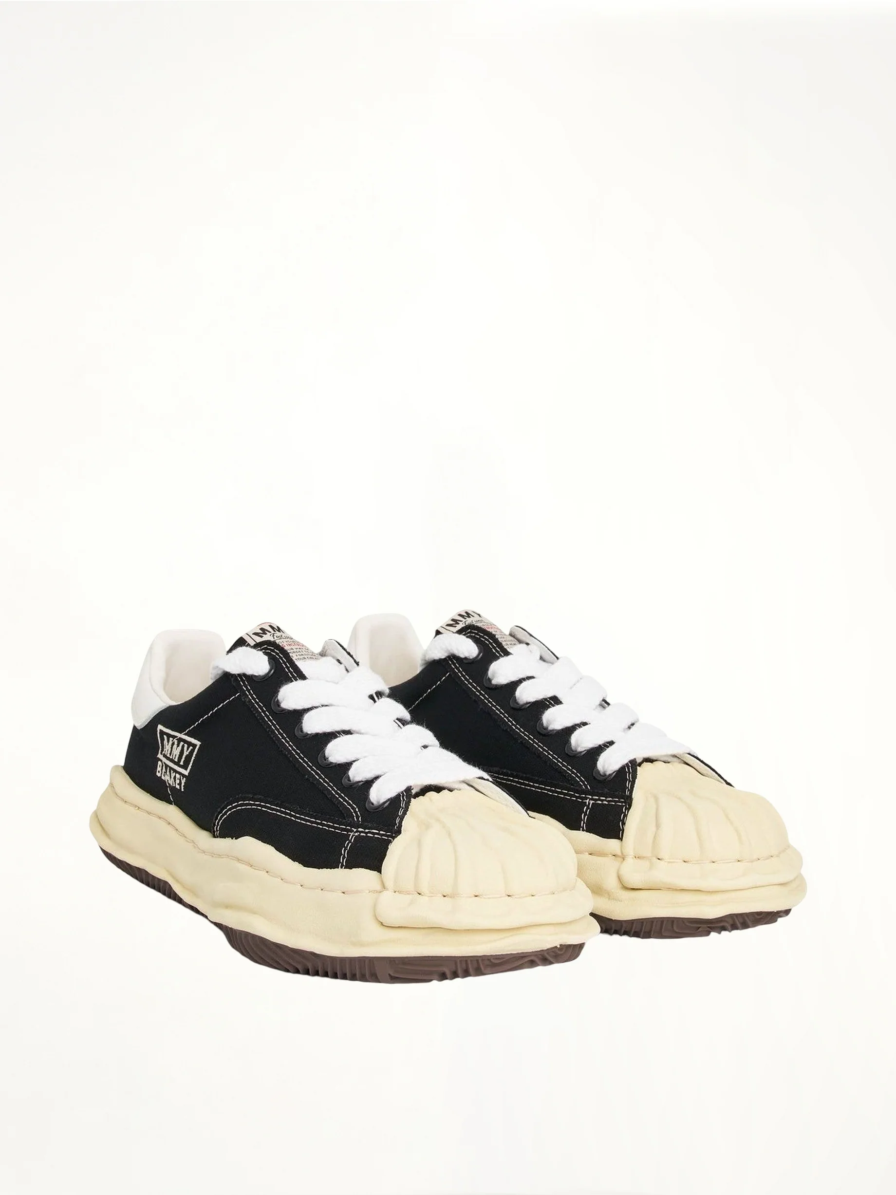 Blakey OG Vintage Sneaker in Black/White - Image 2