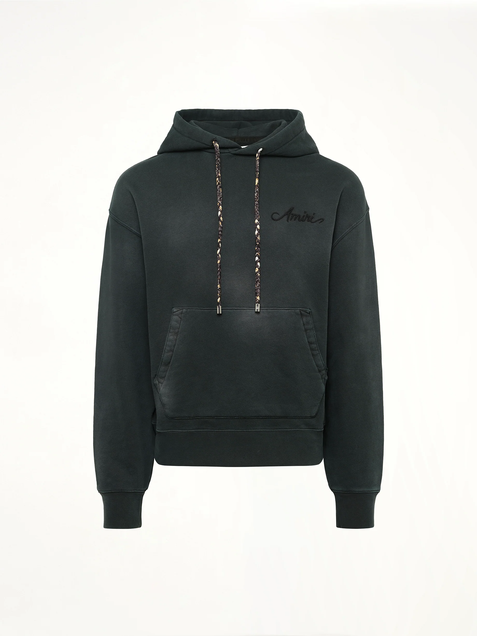 Bleach Bandana Hoodie in Black - Image 2