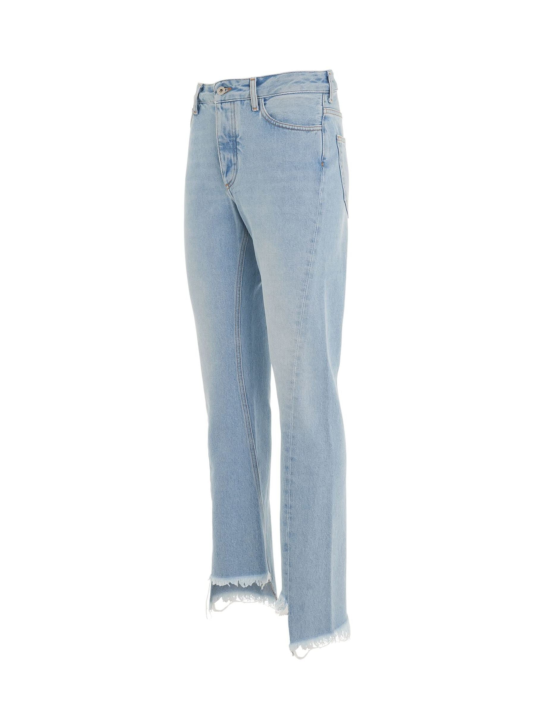 Bleach Twist Seamless Skinny Pants in Light Blue - Image 2