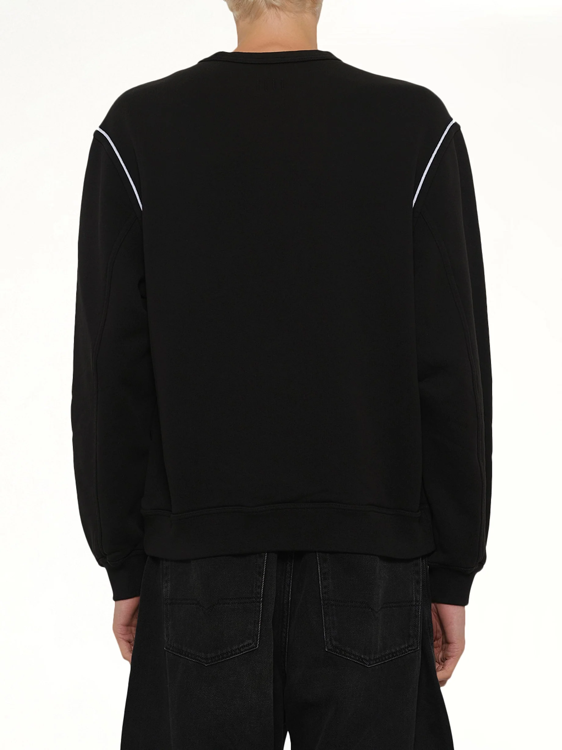 Boke Flower 2.0 Embroidered Classic Sweatshirt in Black - Image 5