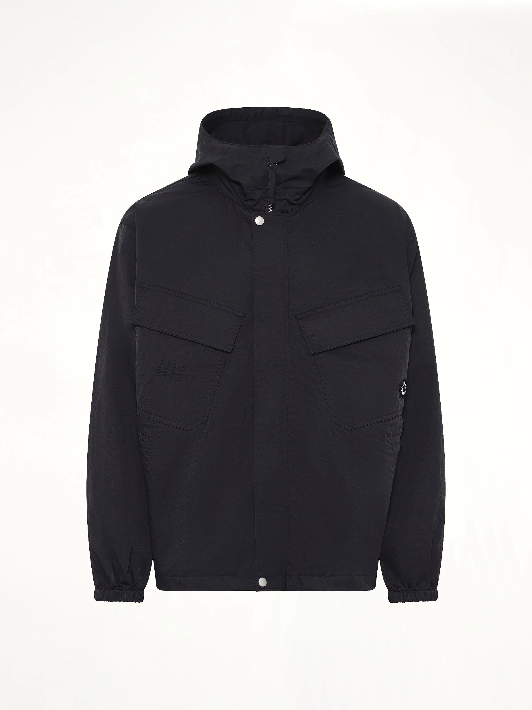 Boke Flower 2.0 Short Windbreaker in Black - Image 2