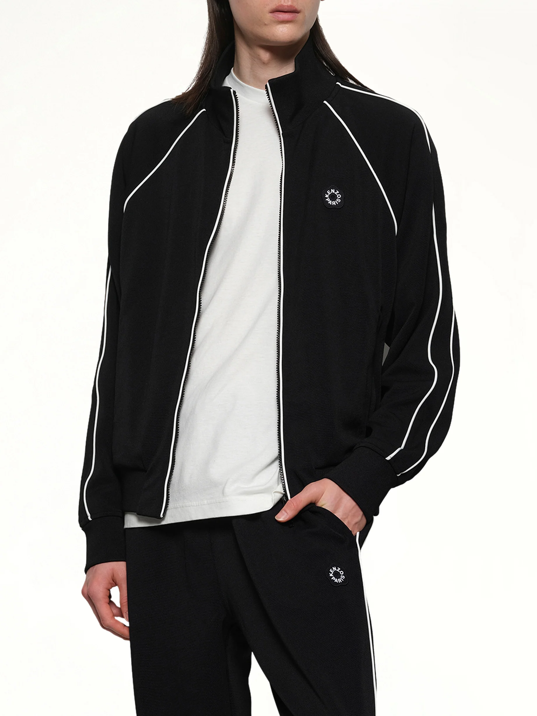 Boke Flower 2.0 Tracktop in Black - Image 6
