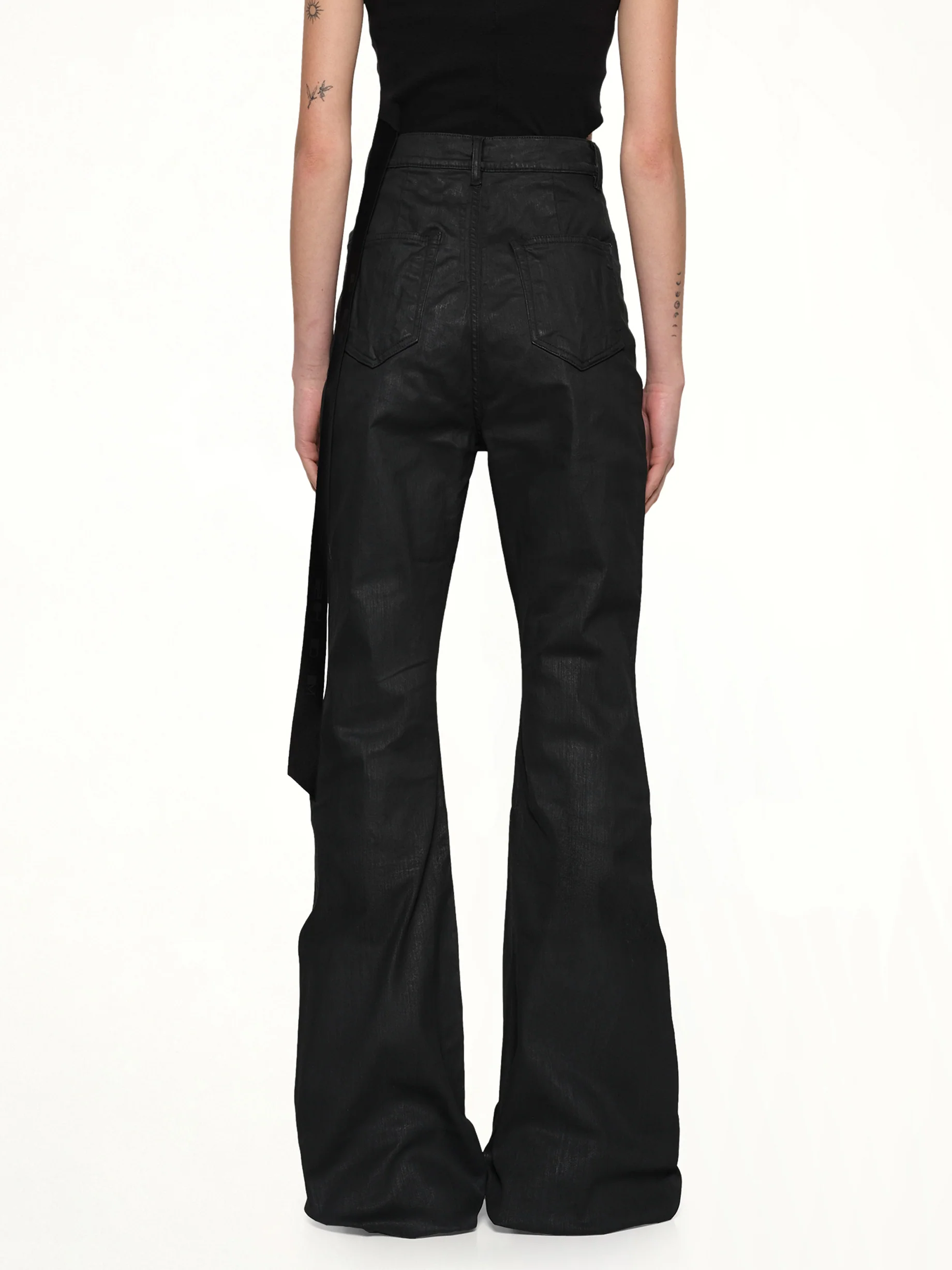 Bolan Bootcut in Black Wax - Image 5
