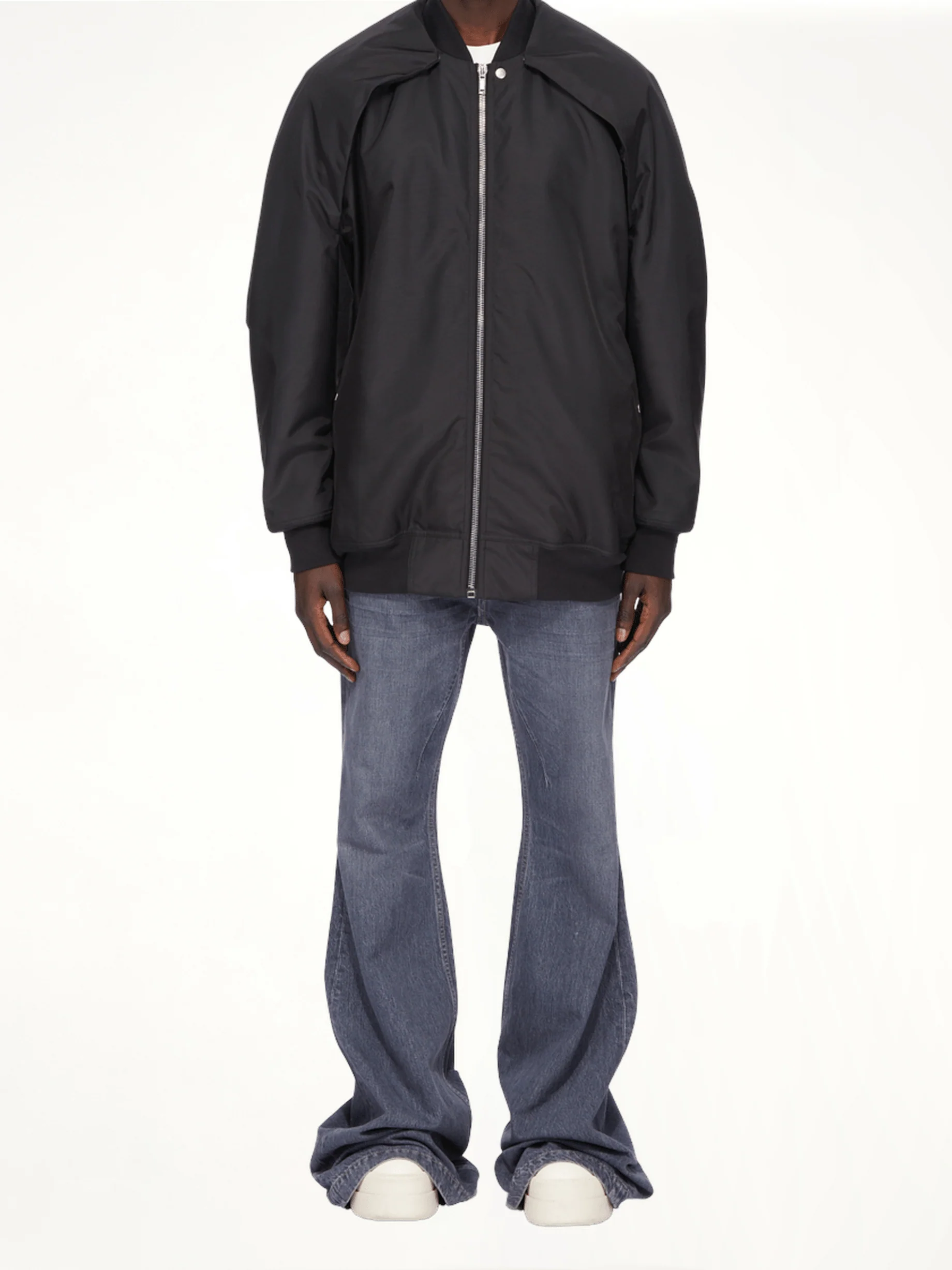 Bolan Bootcut in Washed Grey - Image 4