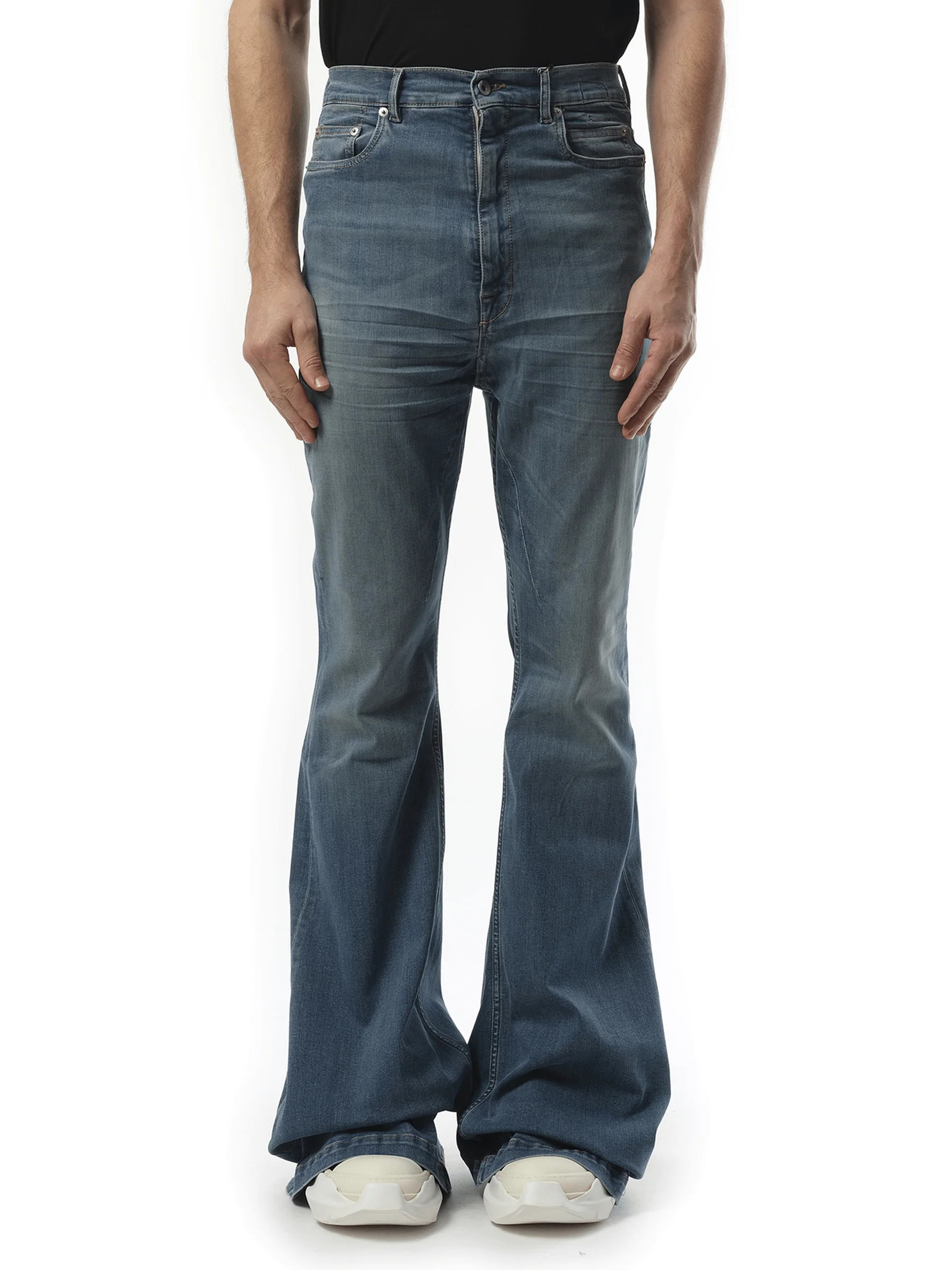 Bolan Bootcut in Washed Indigo