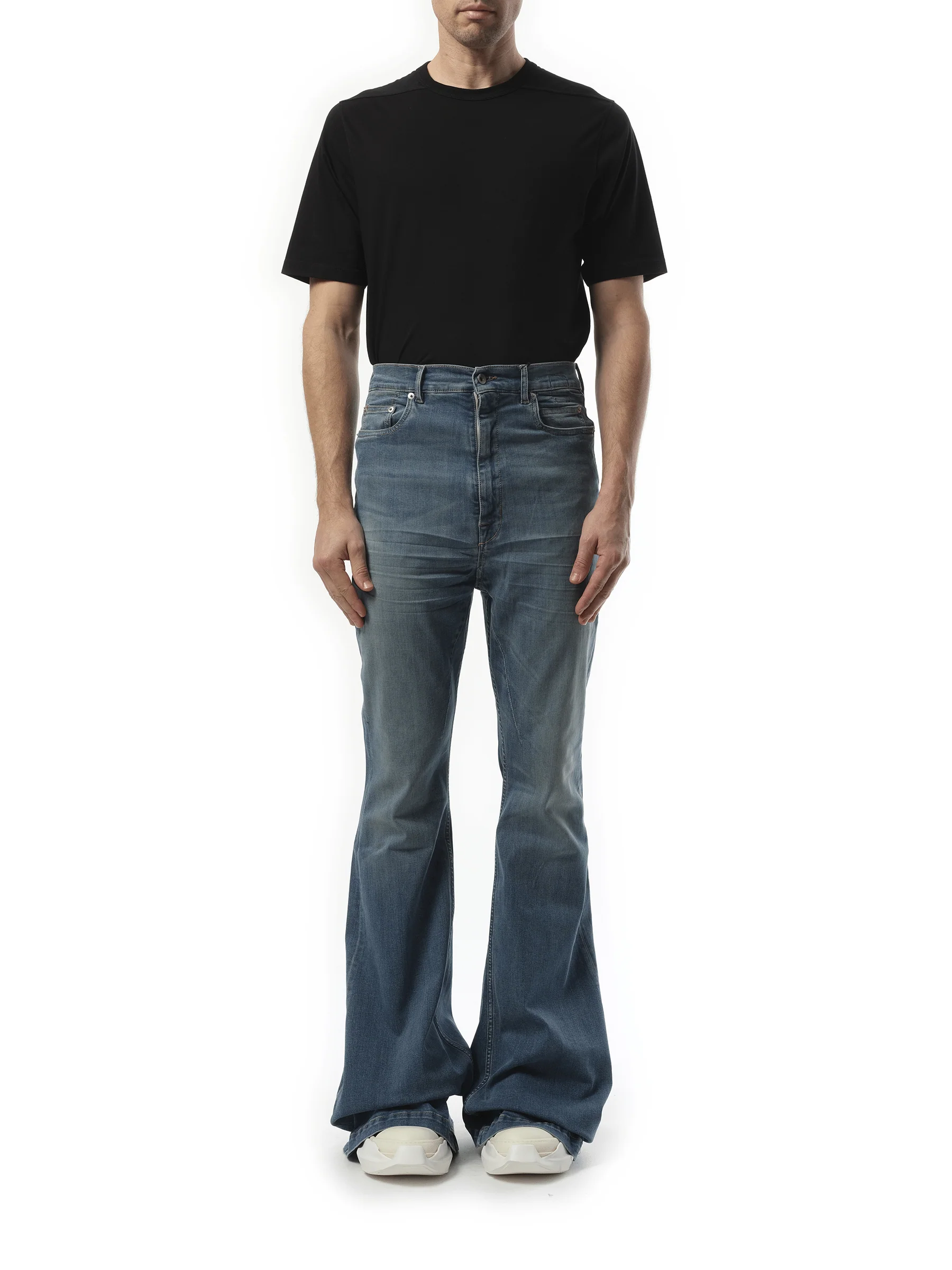 Bolan Bootcut in Washed Indigo - Image 4