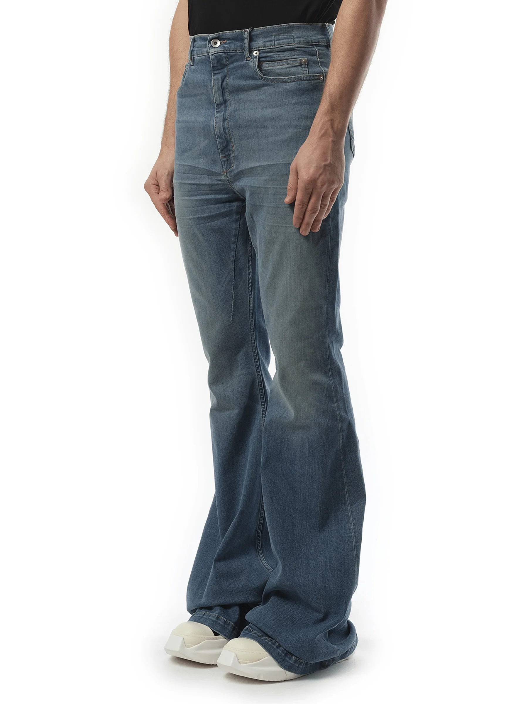 Bolan Bootcut in Washed Indigo - Image 5