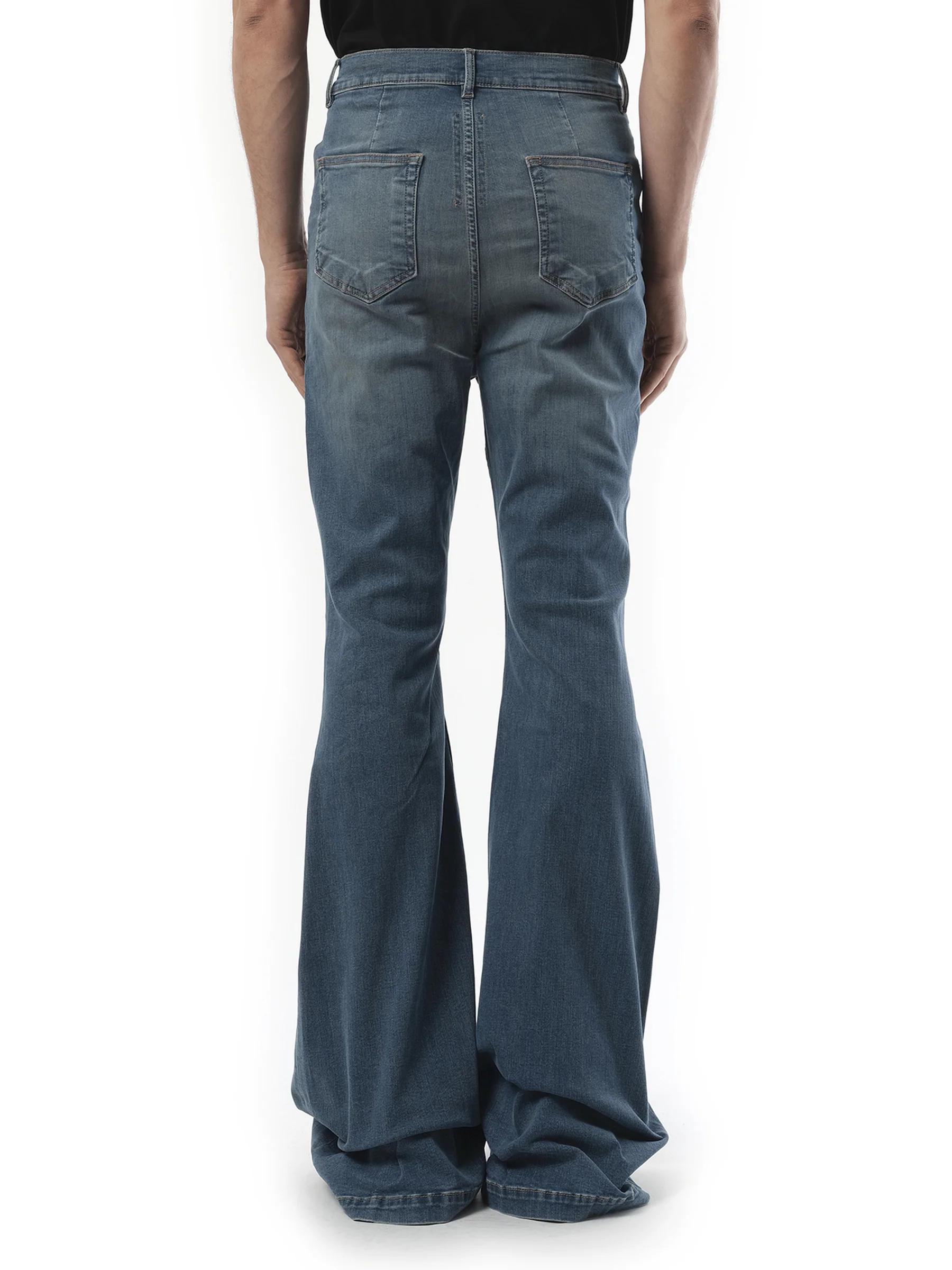 Bolan Bootcut in Washed Indigo - Image 6