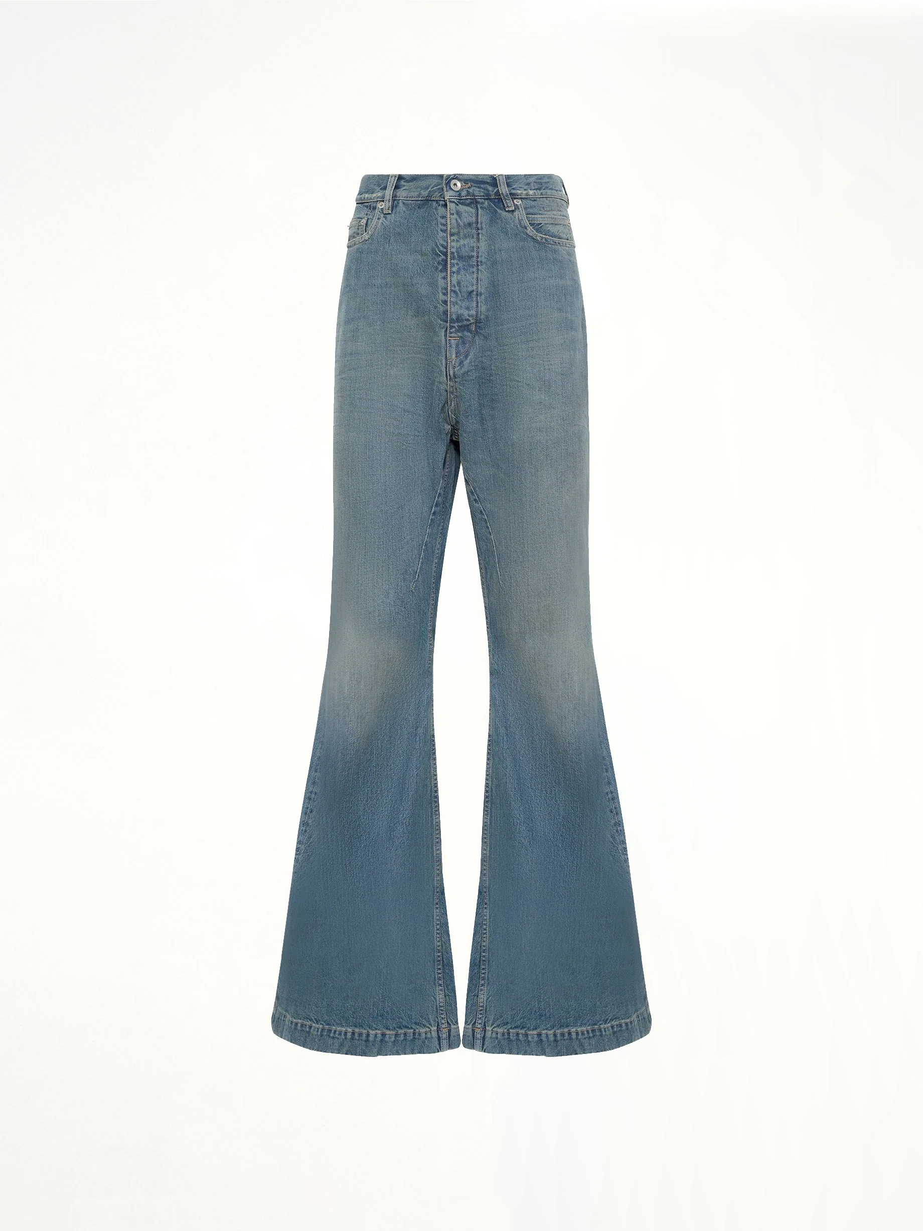 Bolan Bootcut Jeans in Washed Indigo - Image 2