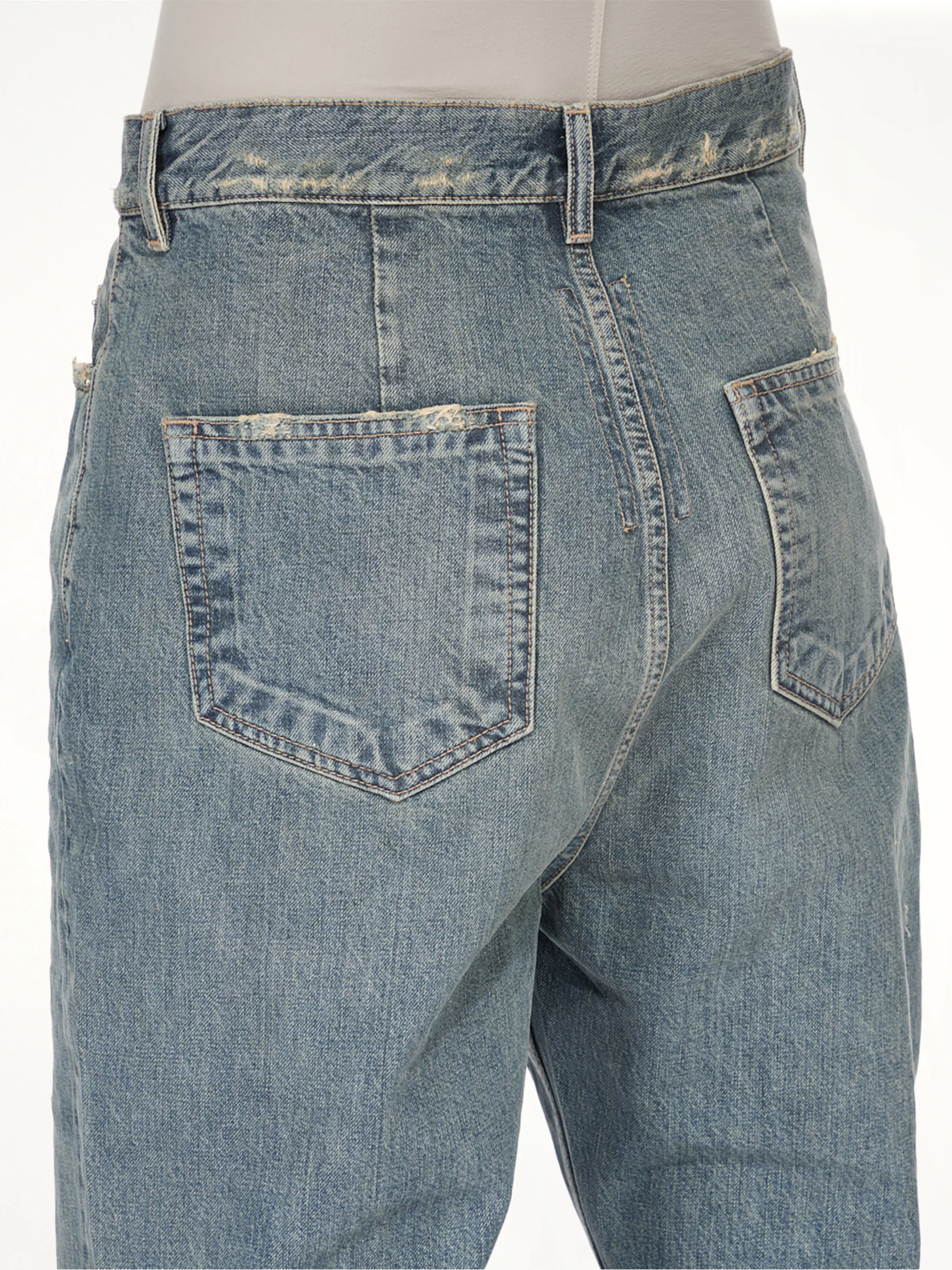 Bolan Bootcut Jeans in Washed Indigo - Image 7