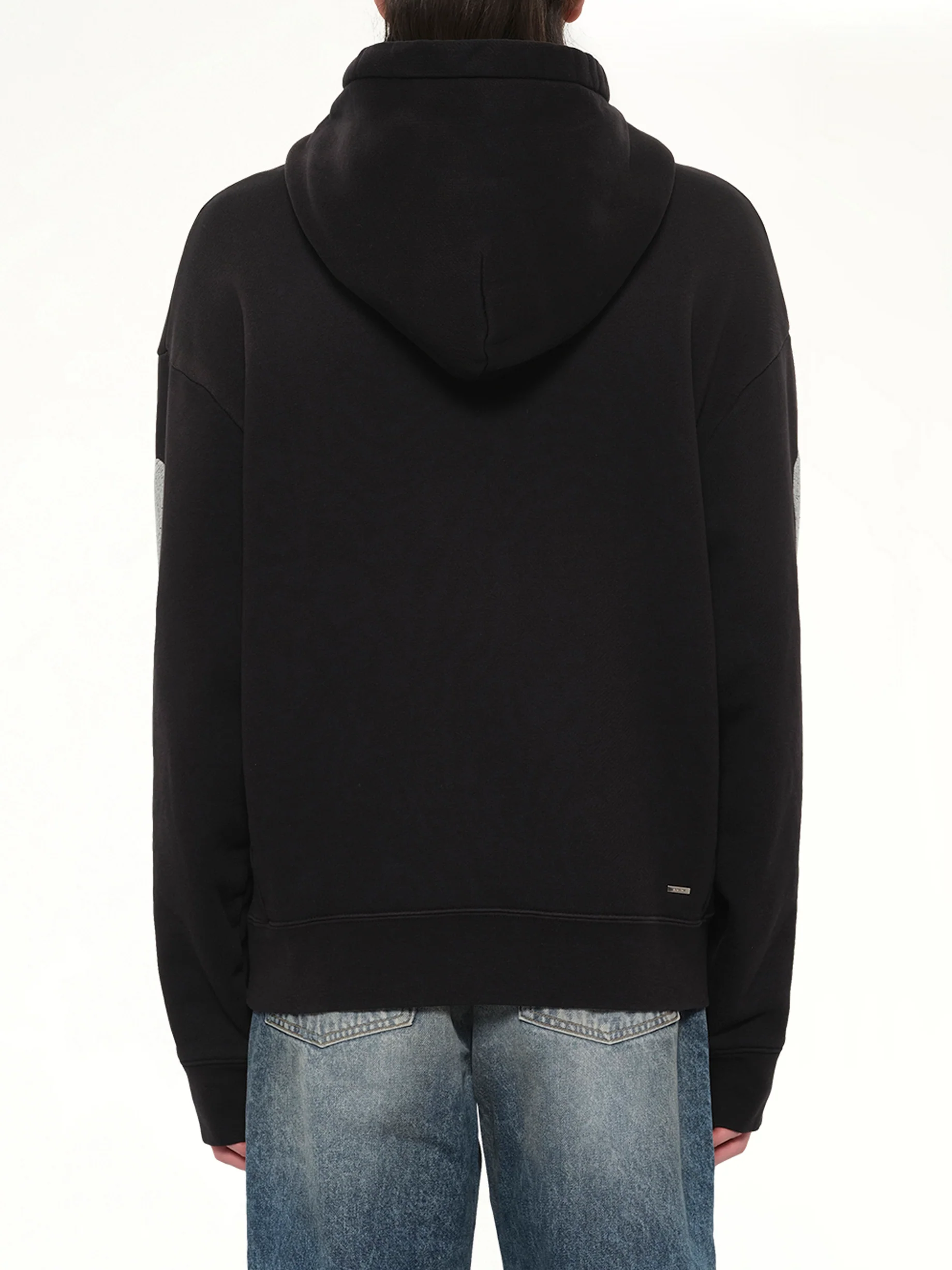 Bones Oversized Hoodie in Black - Image 5