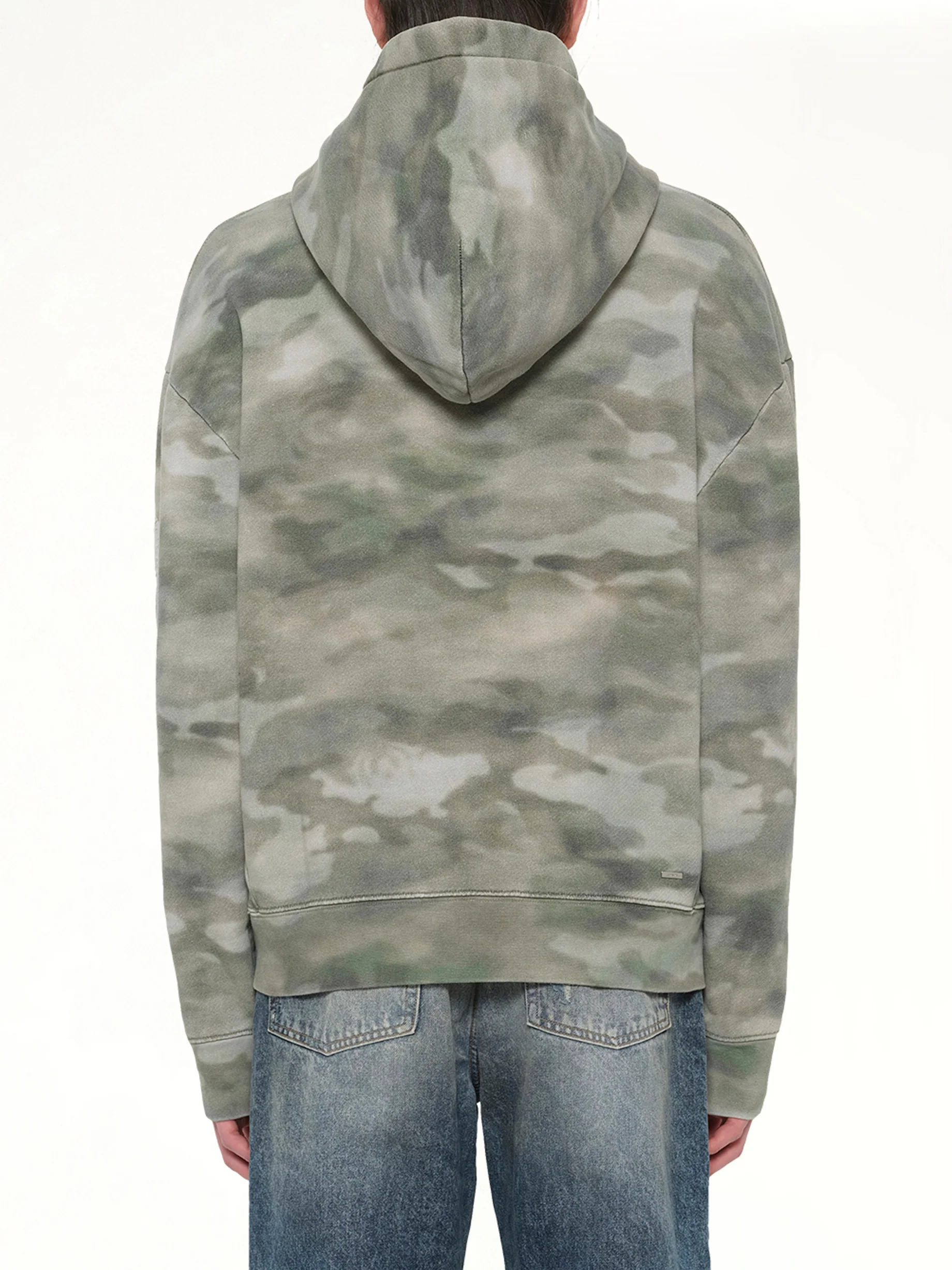 Bones Oversized Hoodie in Camo - Image 5