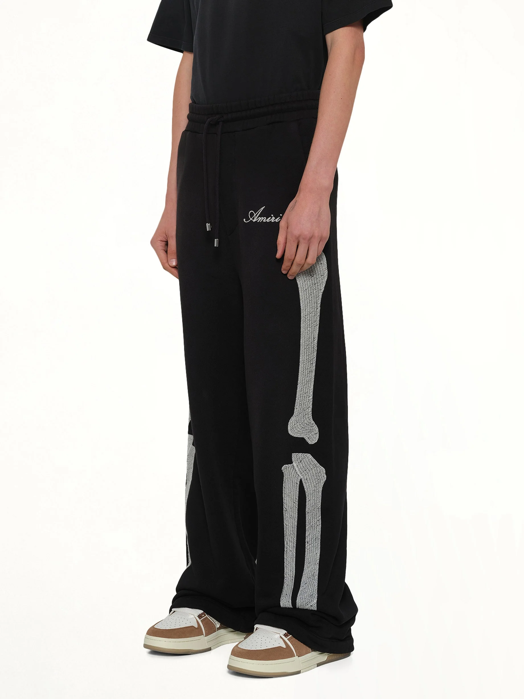 Bones Oversized Sweatpant in Black - Image 3