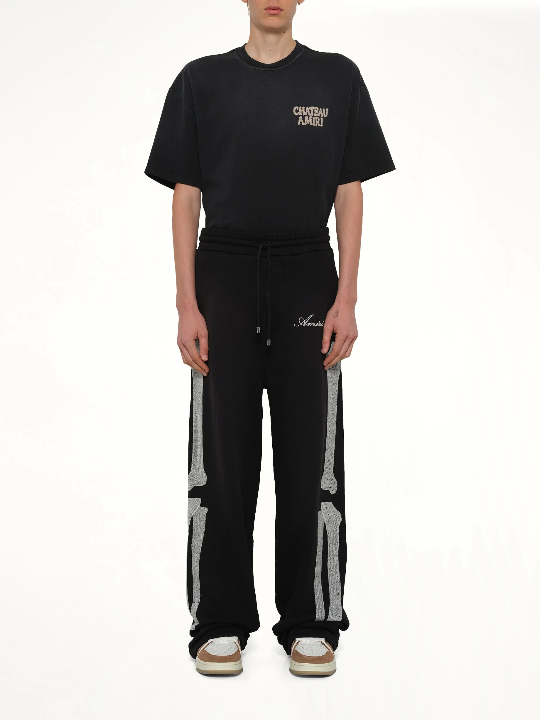 Bones Oversized Sweatpant in Black - Image 7