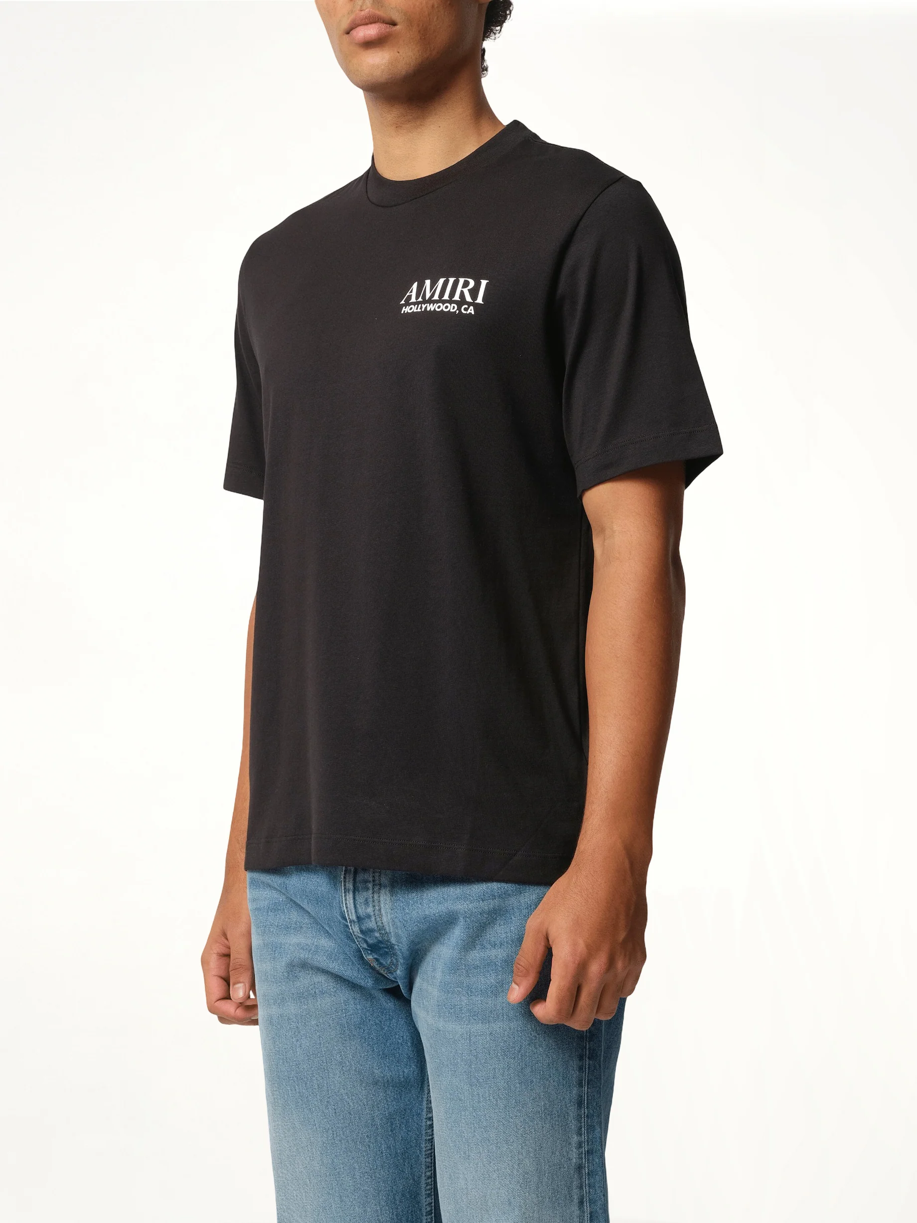 Bones Stacked T-Shirt in Black - Image 5