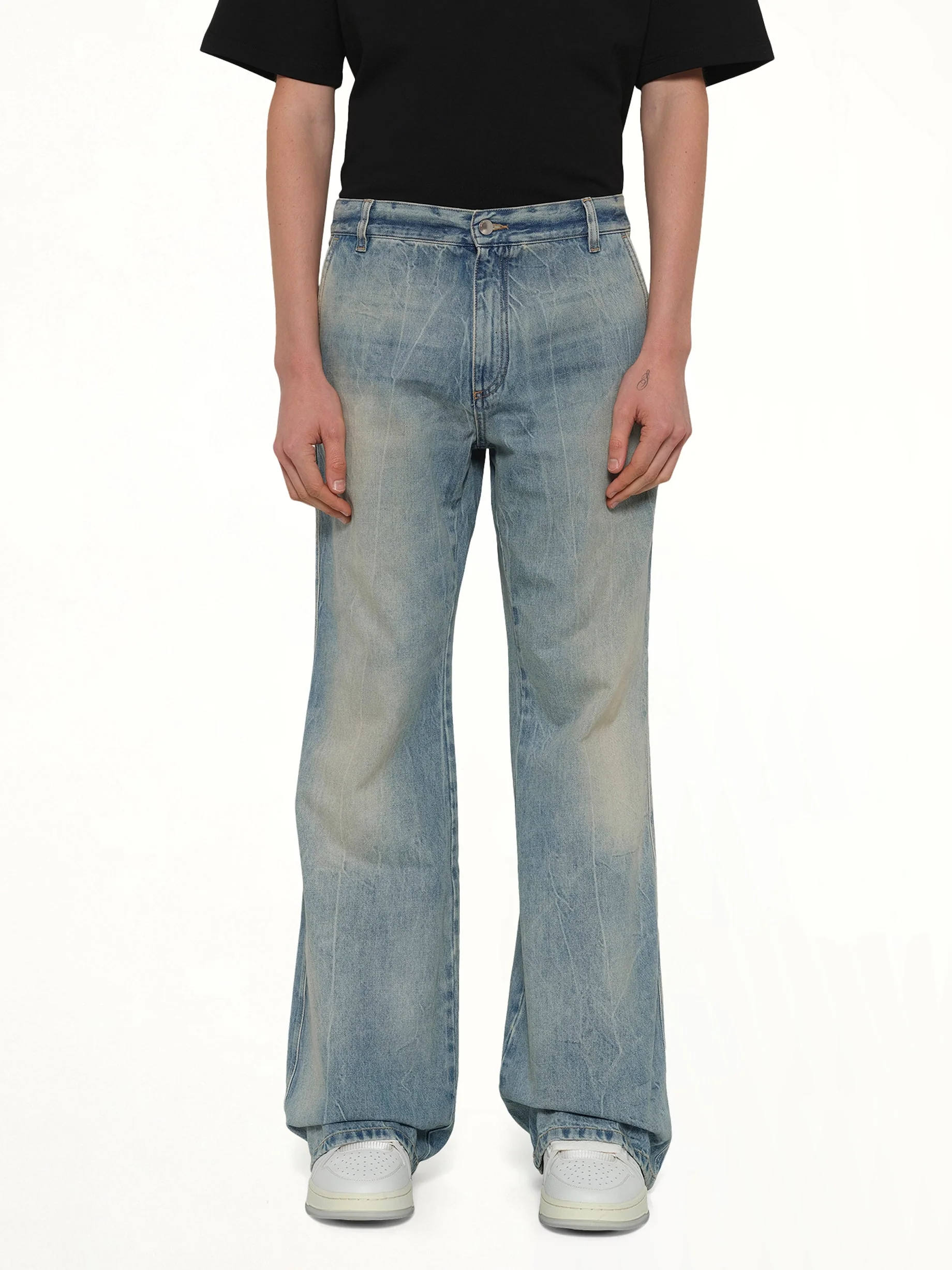 Boot Cut Jeans in Retro Indigo