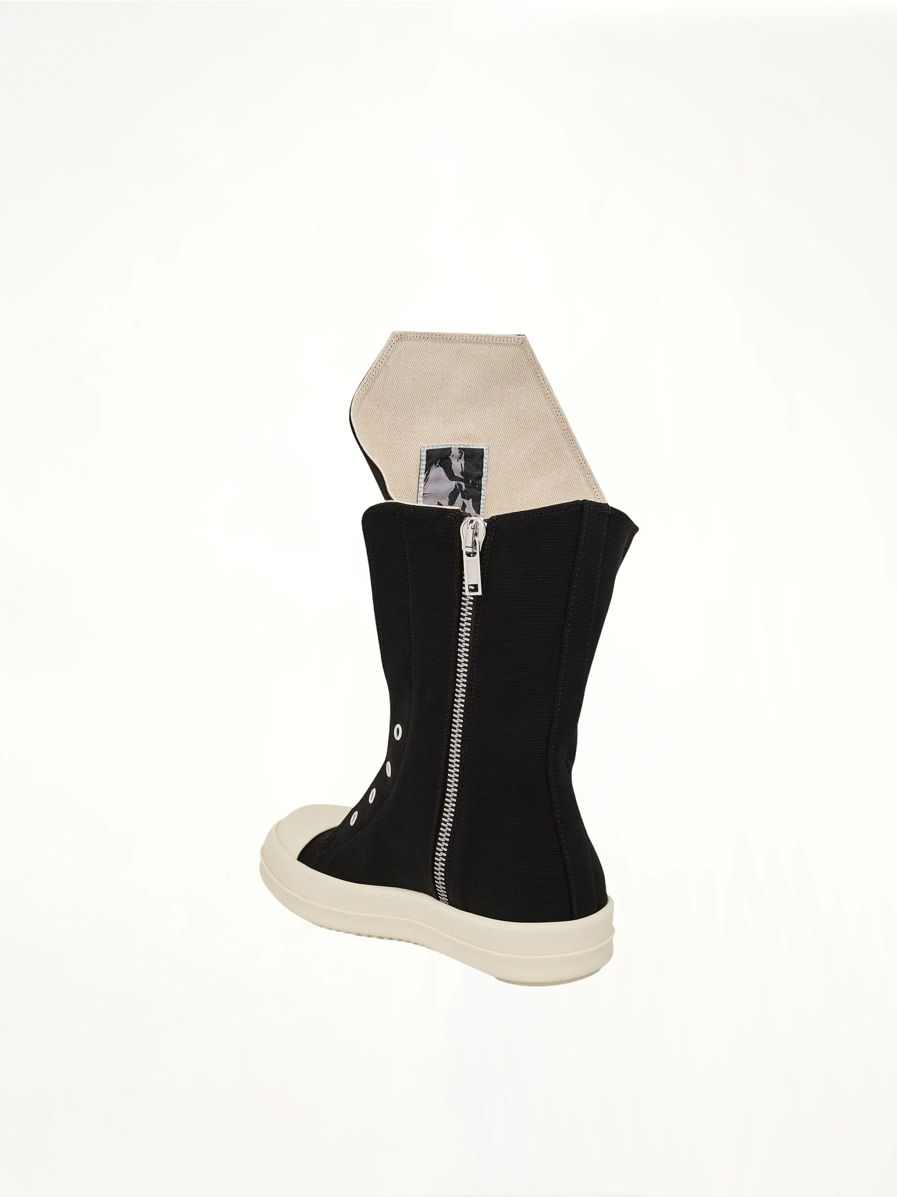 Boot Sneaker in Black/Milk - Image 3
