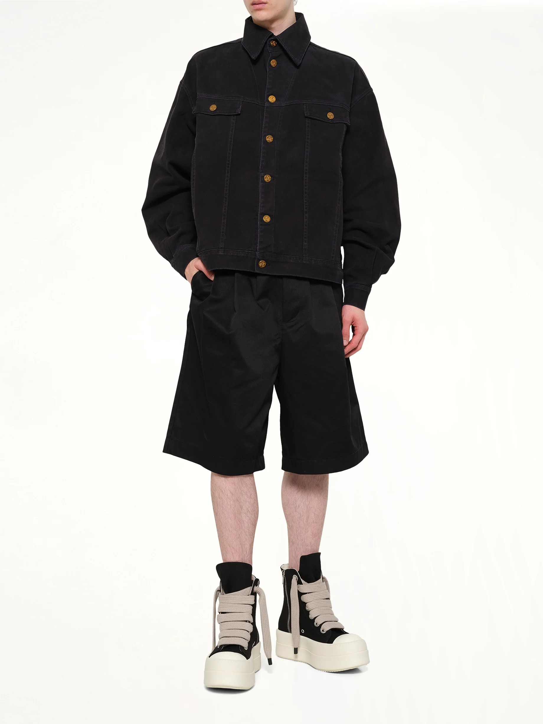 Borracho Short in Black - Image 4