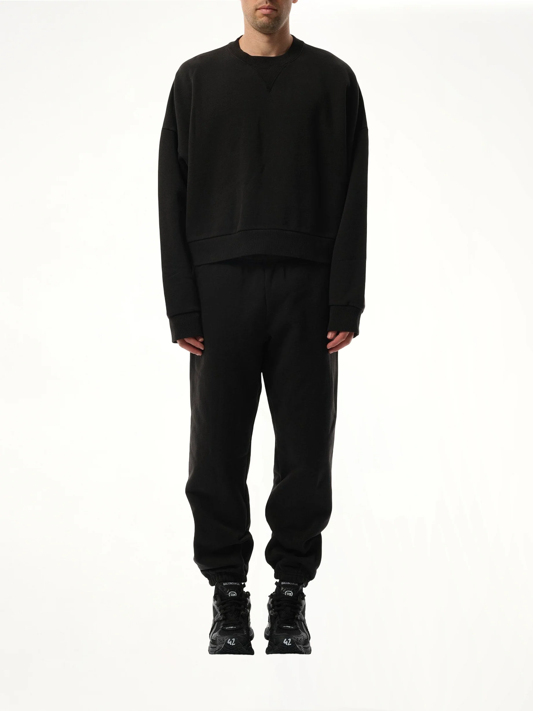 Box Sweatshirt in Soot - Image 4