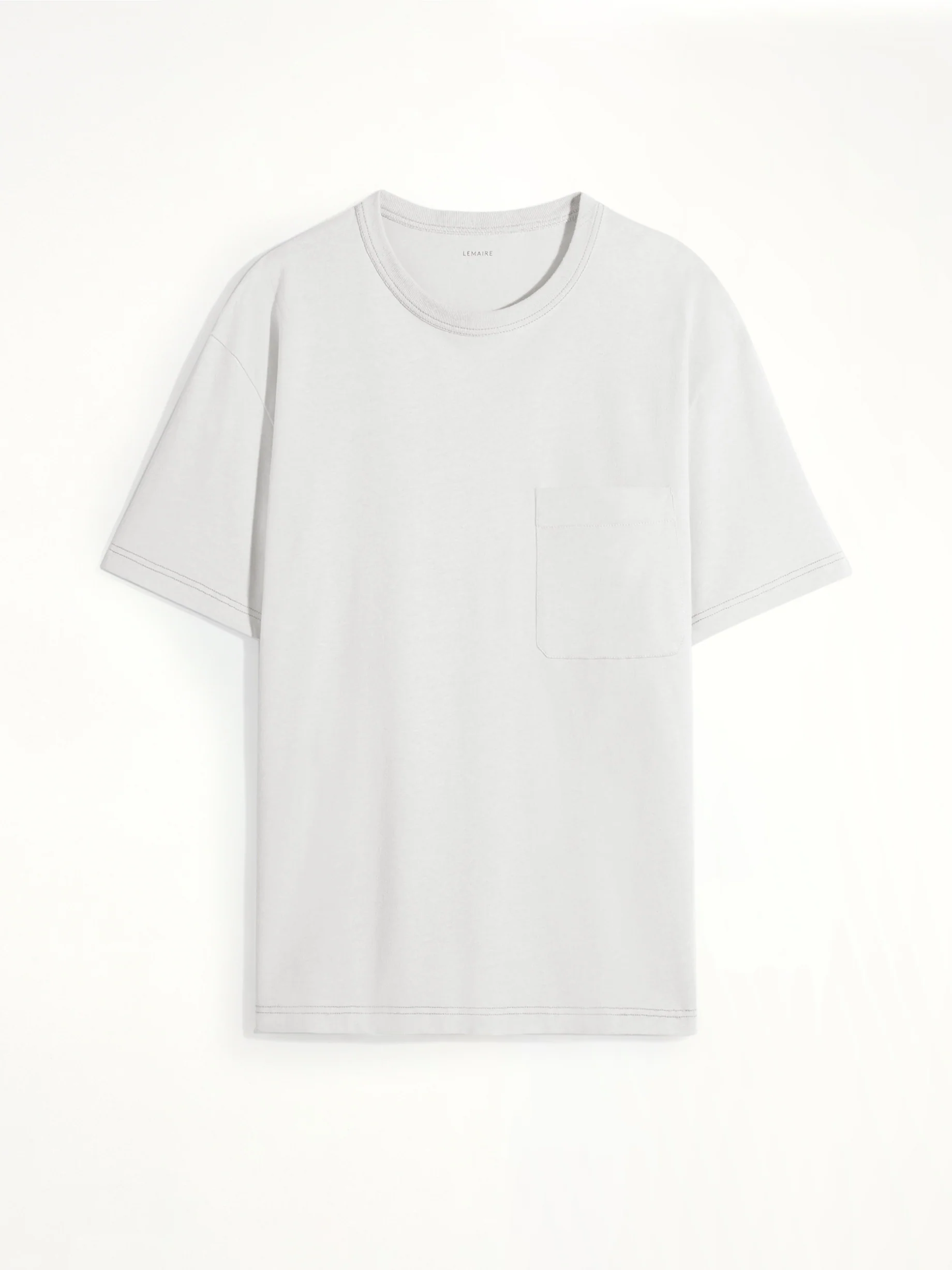 Boxy SS T-Shirt in Pearl - Image 2