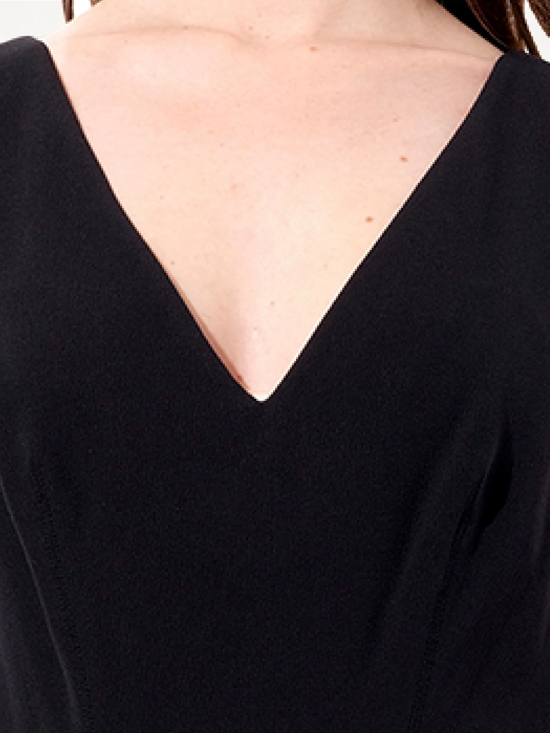 Breezy Short Sleeve Dress in Black - Image 2