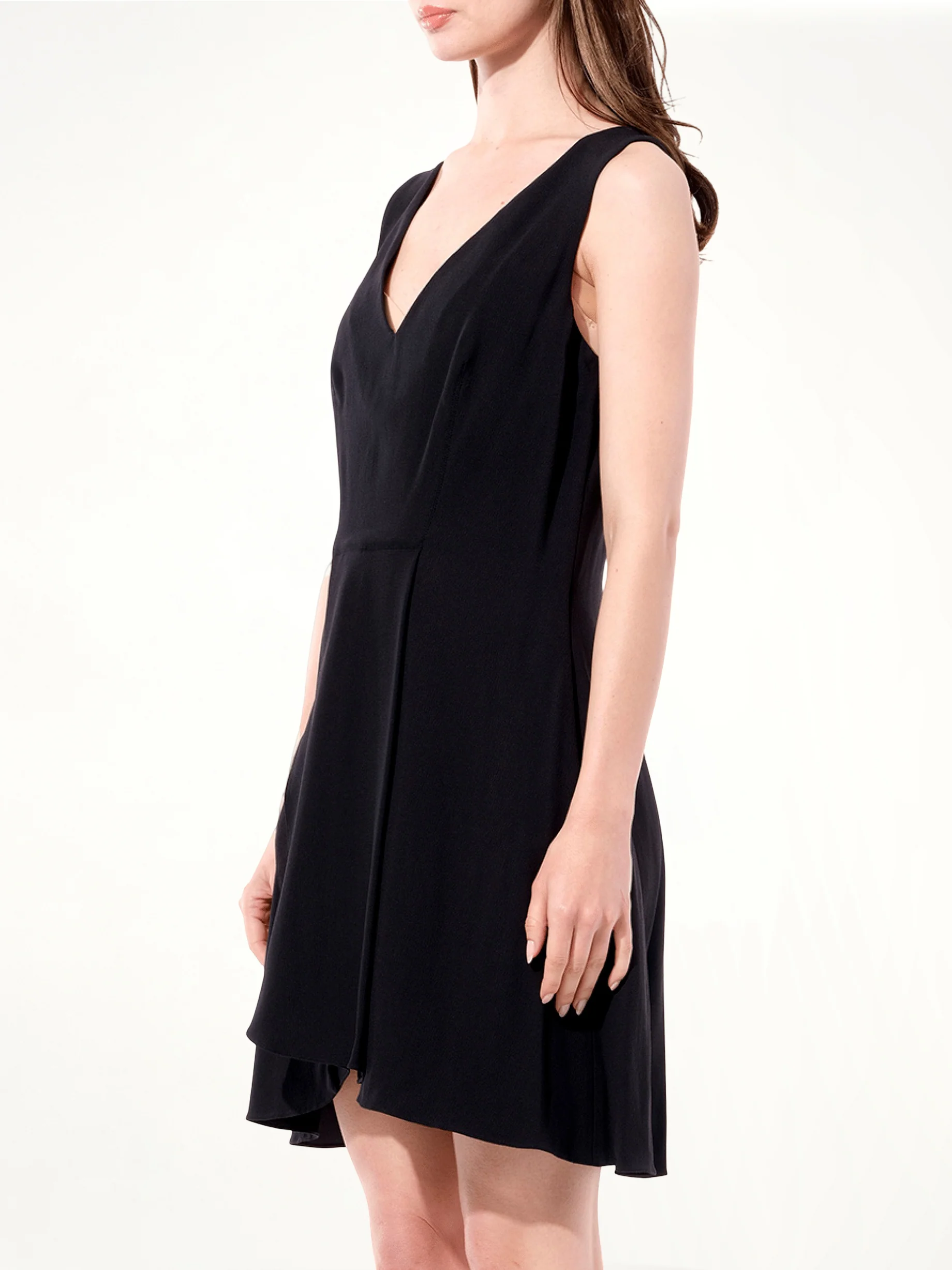 Breezy Short Sleeve Dress in Black - Image 5