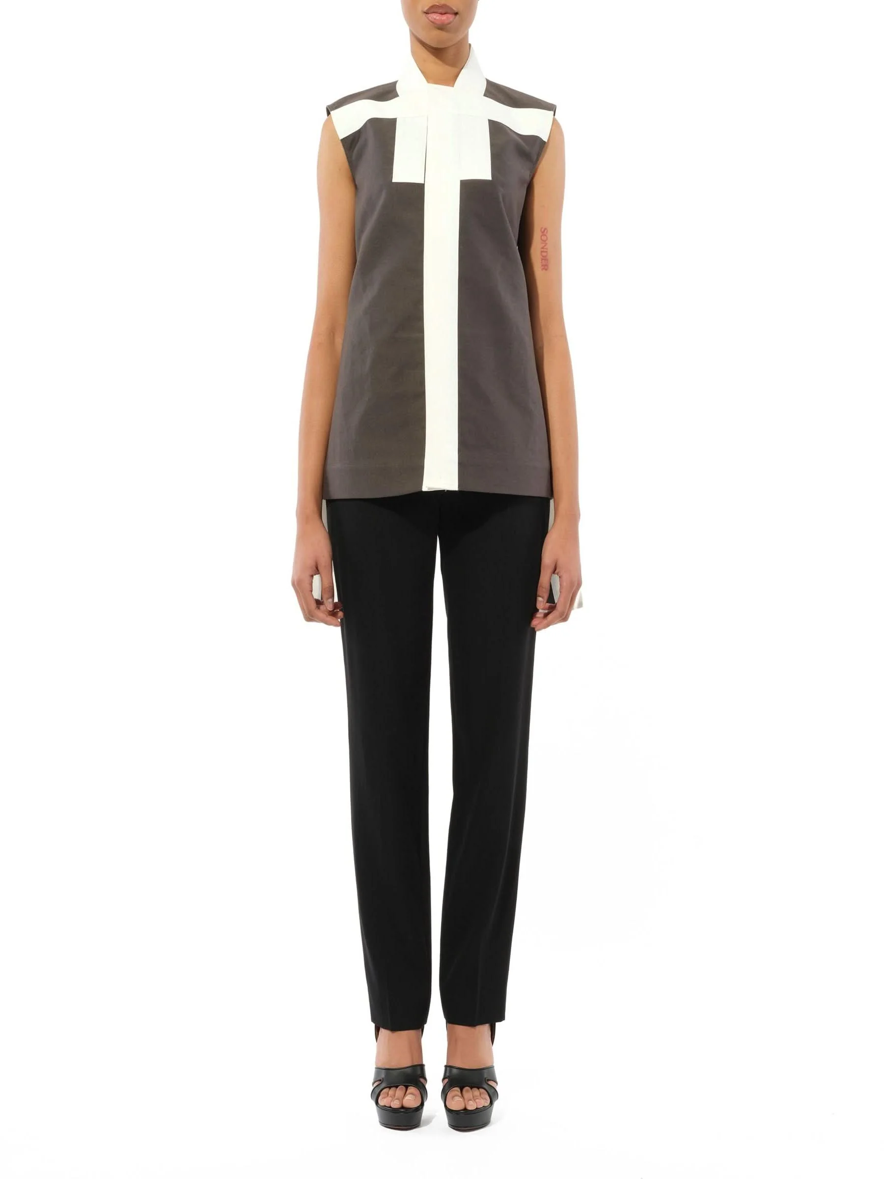 Brion Jacket in Dark Dust/Milk - Image 4