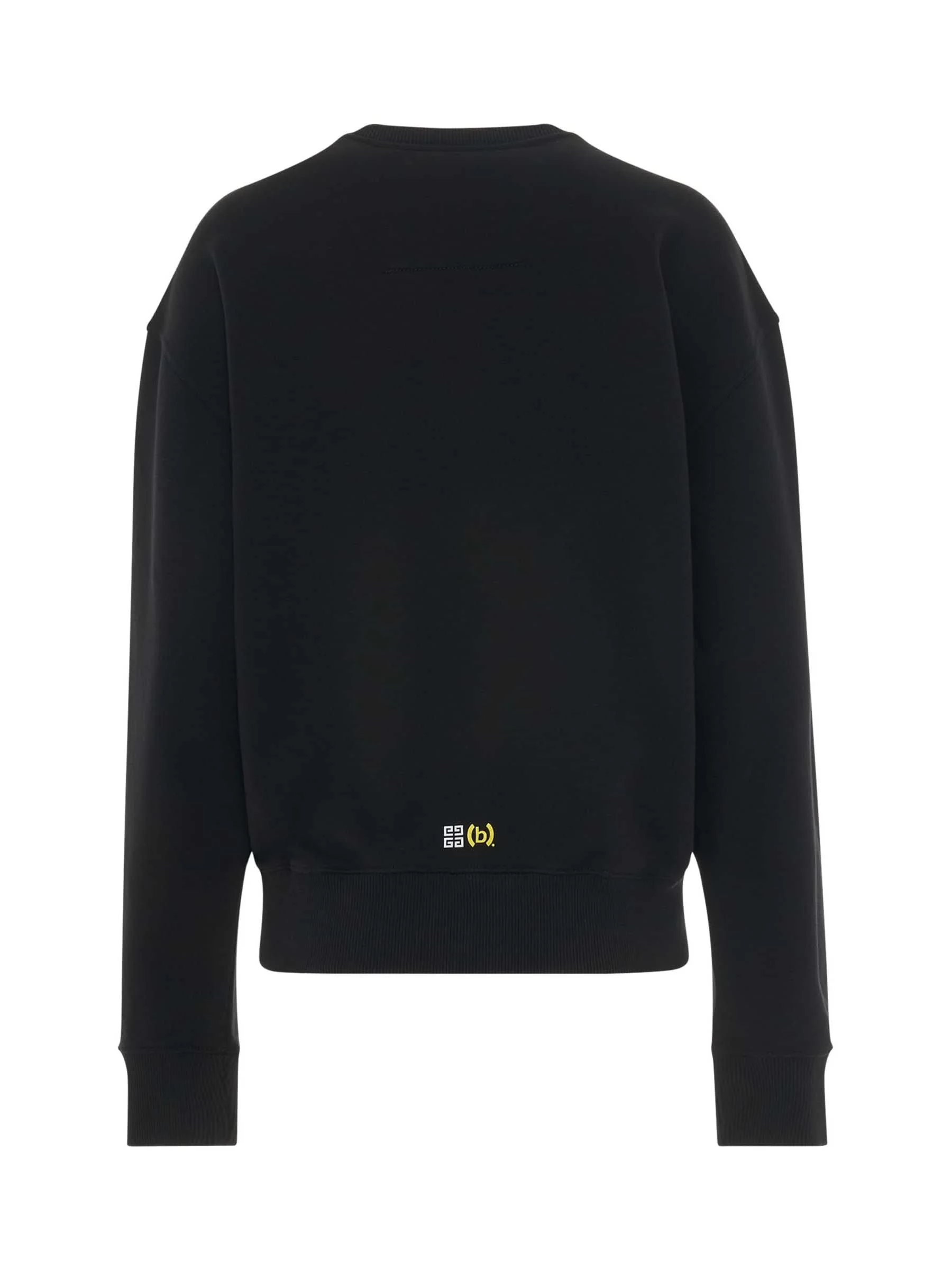 BSTROY Circle Logo Sweatshirt in Black - Image 4