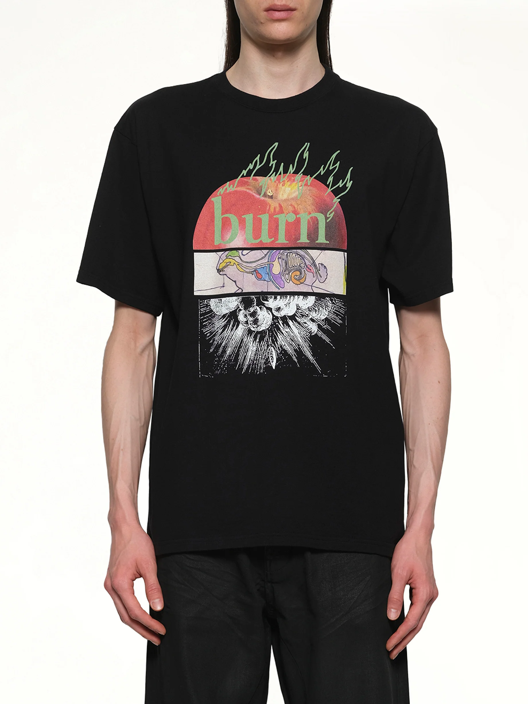 Burn T-Shirt in Black