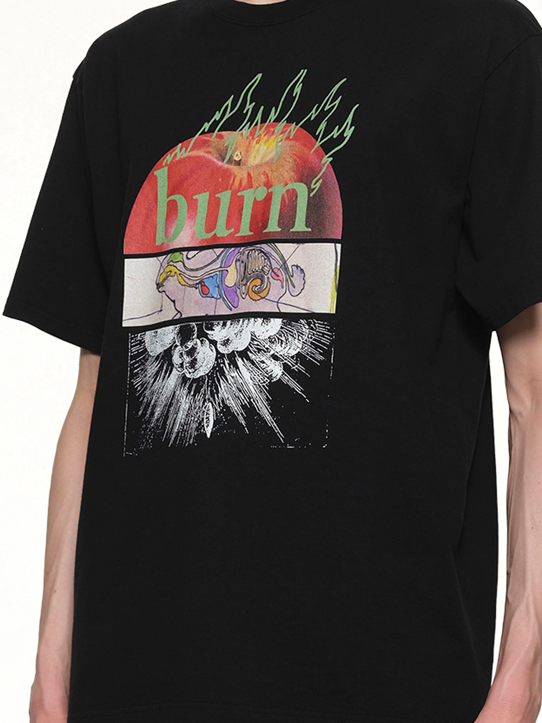 Burn T-Shirt in Black - Image 6