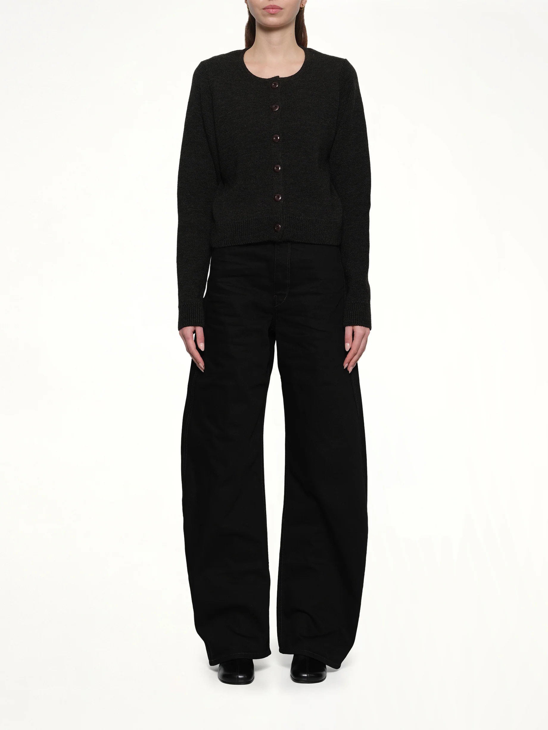 Cardigan in Dark Espresso - Image 7