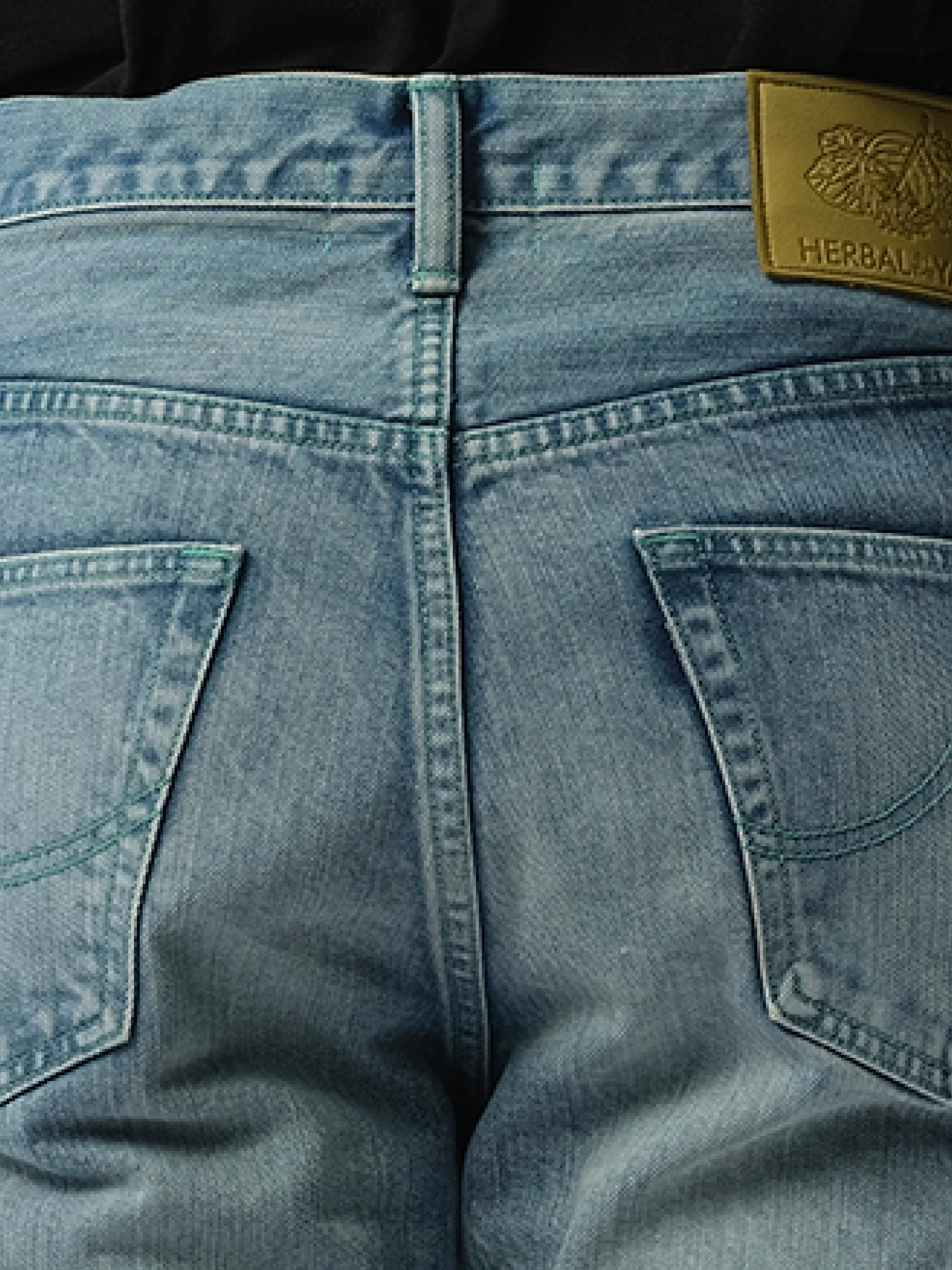 Care Denim Pants in Indigo - Image 3