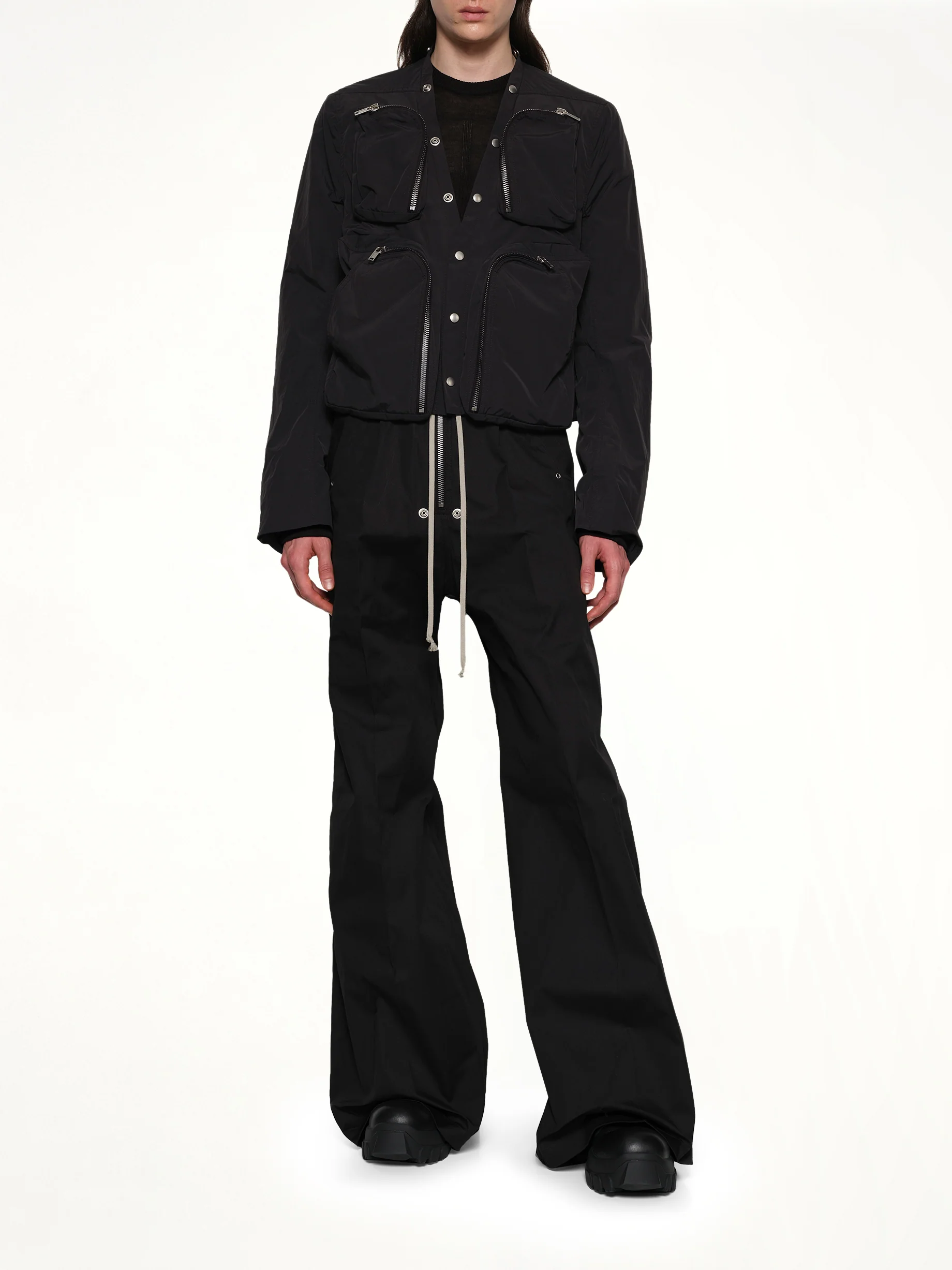 Cargo Jacket in Black - Image 4