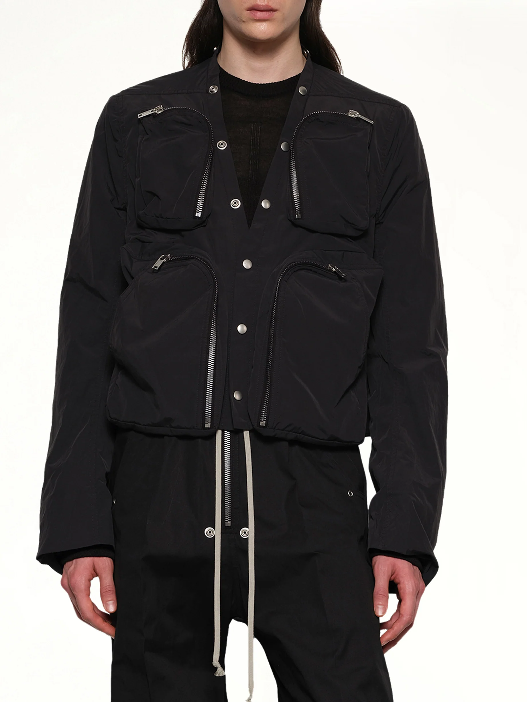 Cargo Jacket in Black - Image 6