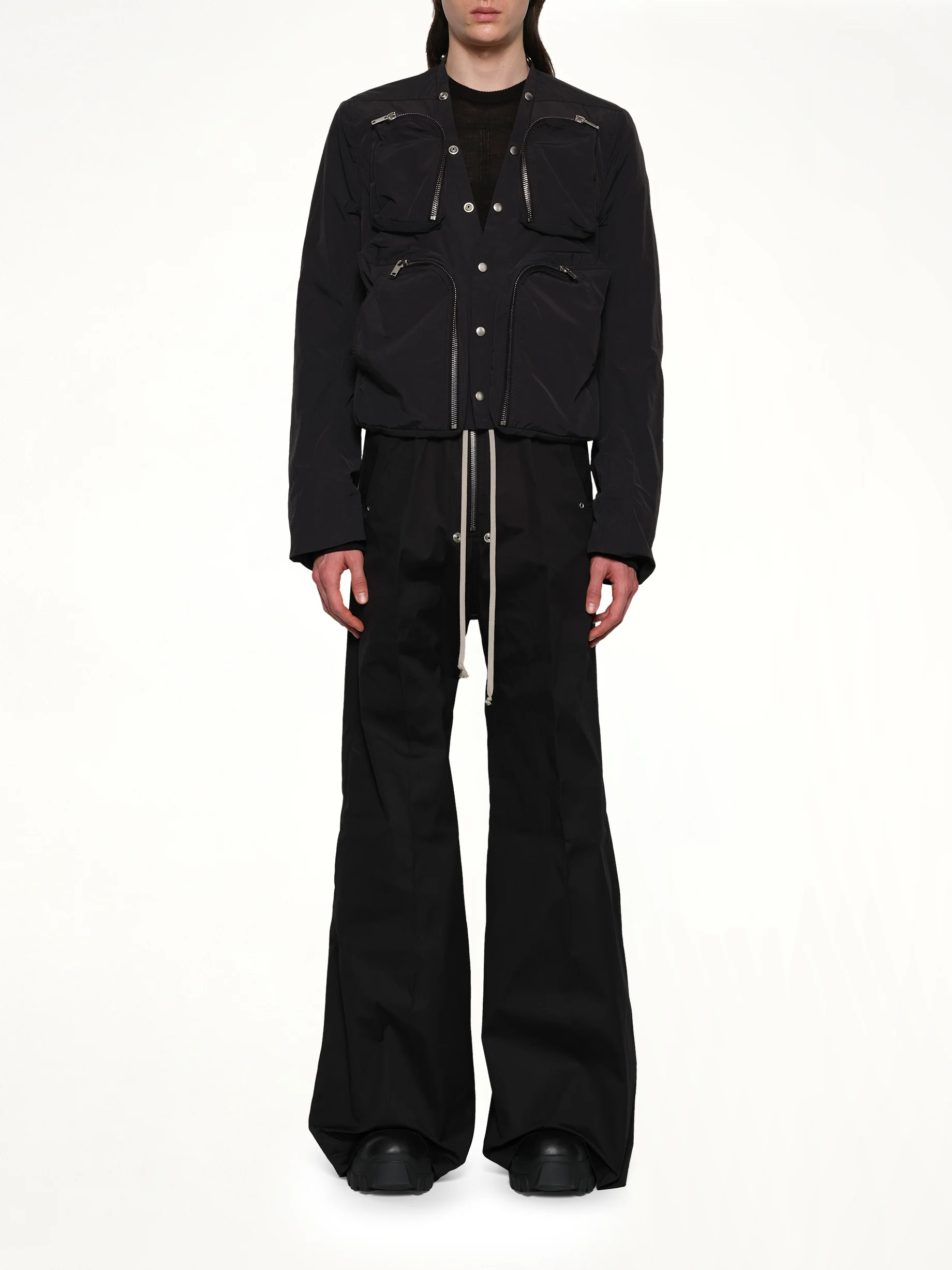 Cargo Jacket in Black - Image 7