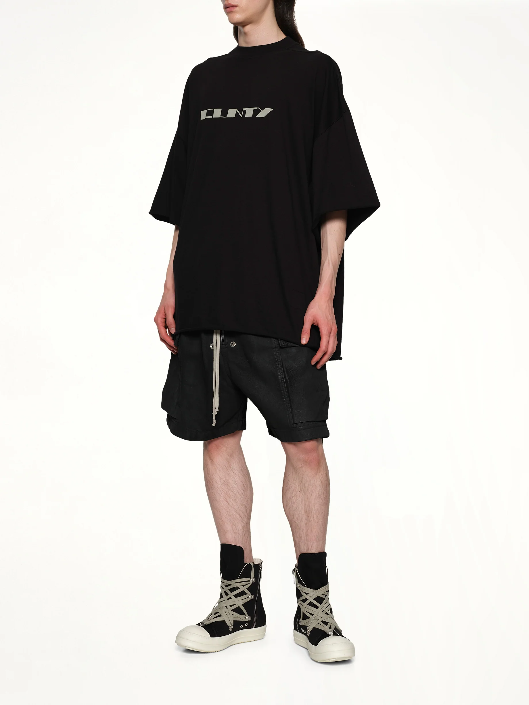 Cargobela Shorts in Black Wax - Image 4
