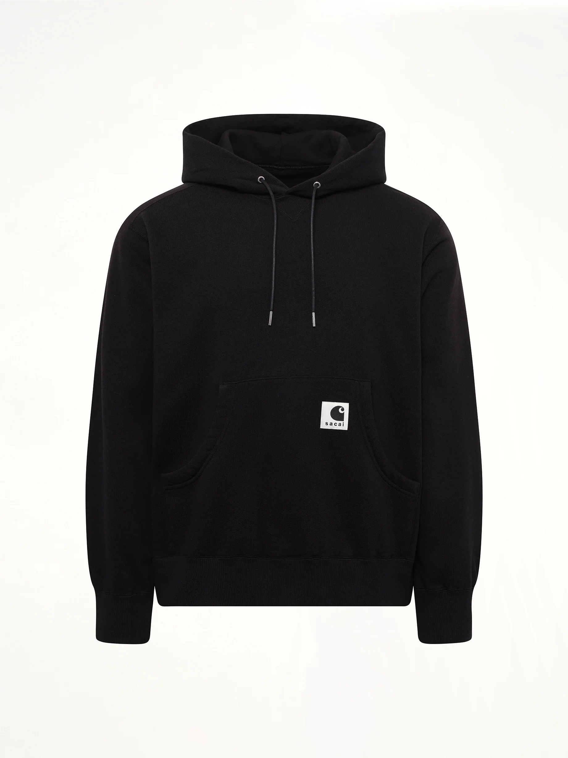 Carhartt WIP Cotton Jersey Hoodie in Black - Image 2