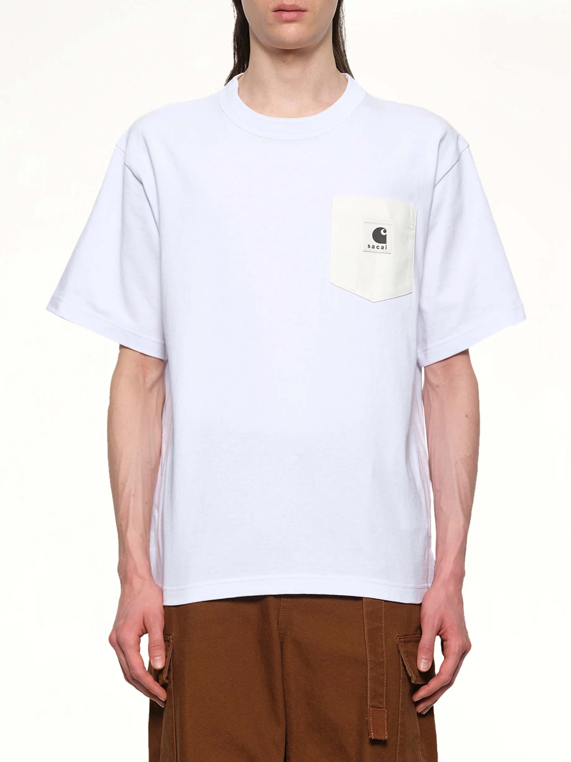 Carhartt WIP Cotton Jersey T-Shirt in White