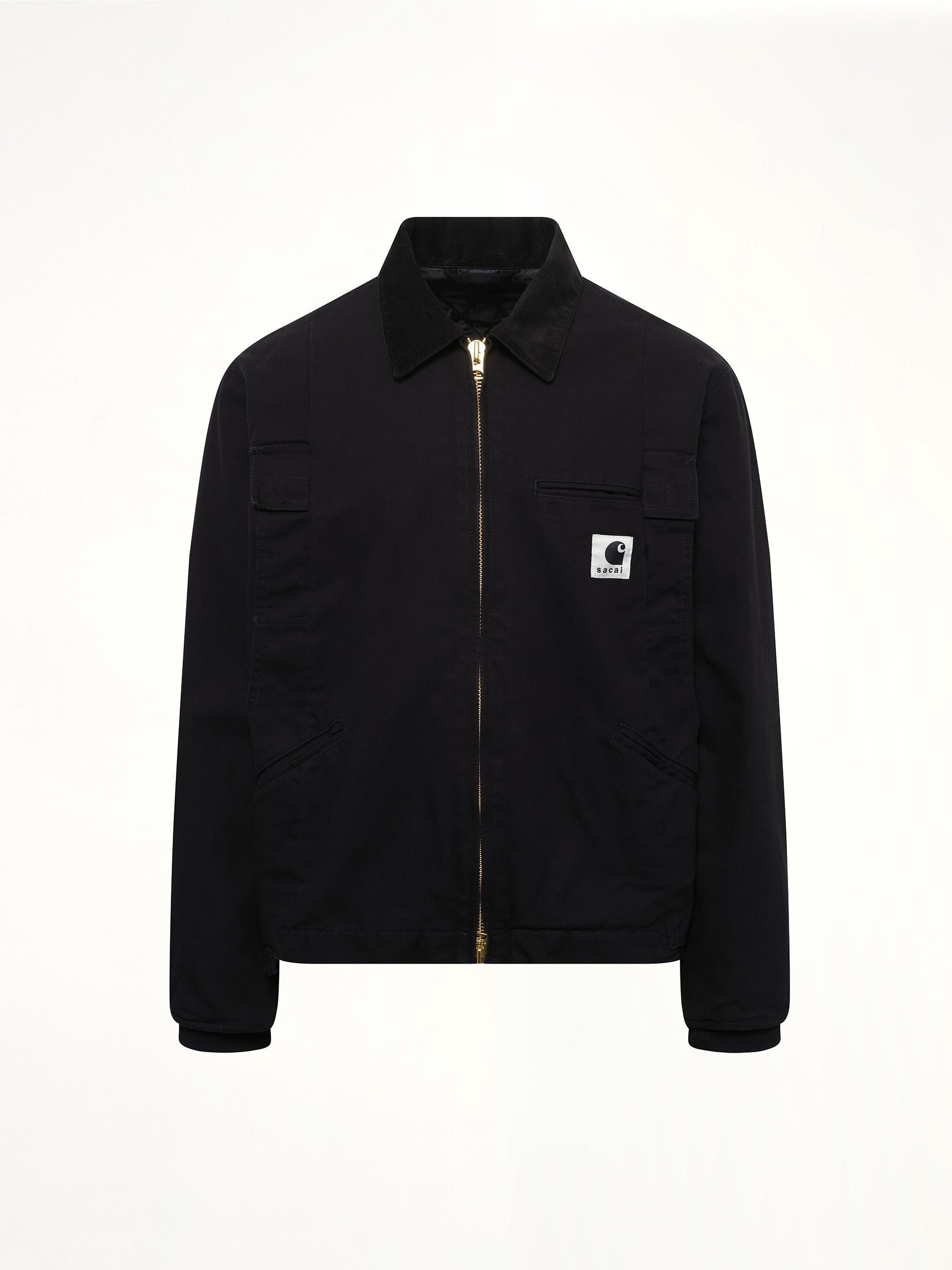 Carhartt WIP Duck Jacket in Black - Image 2