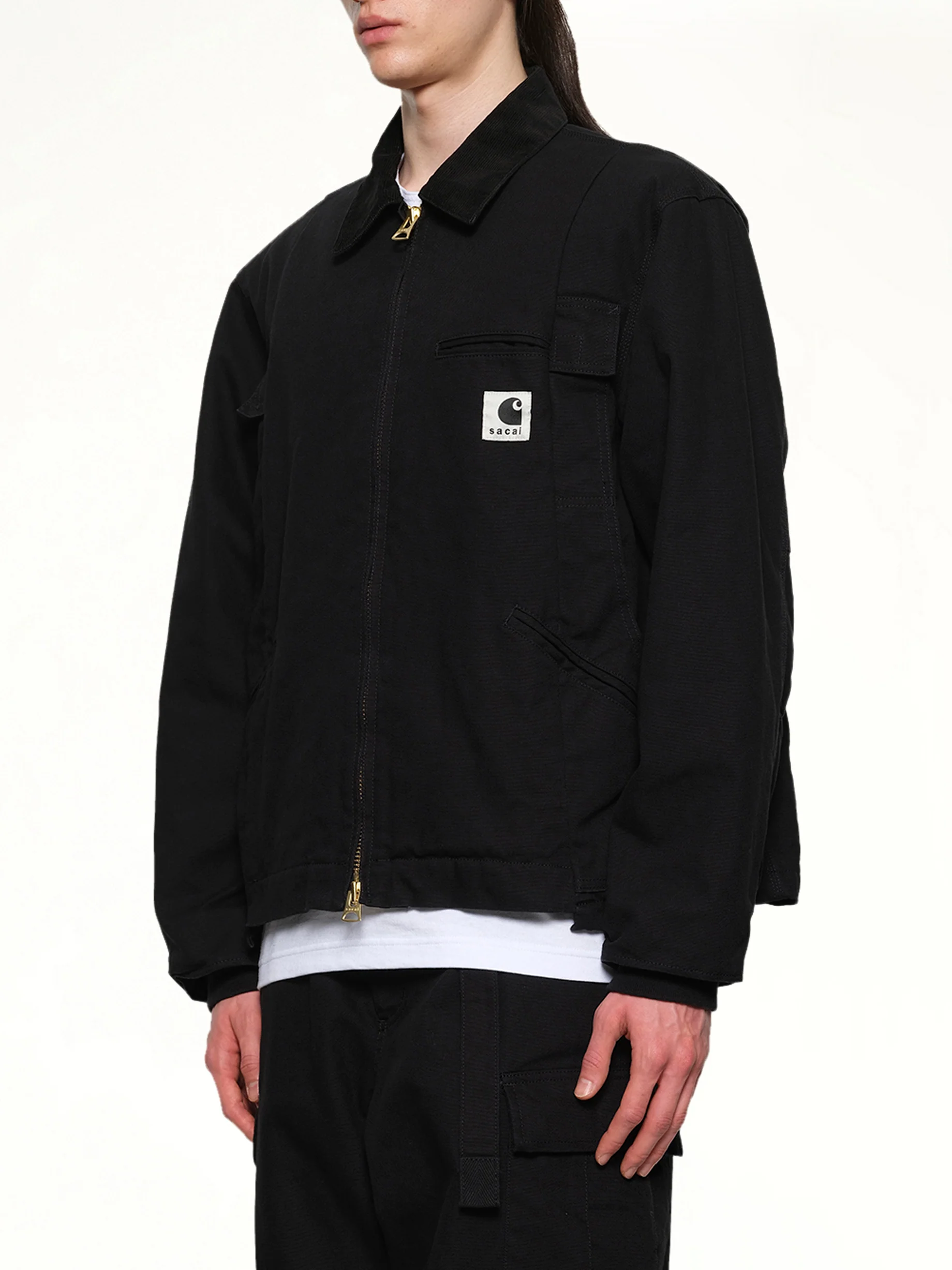Carhartt WIP Duck Jacket in Black - Image 3