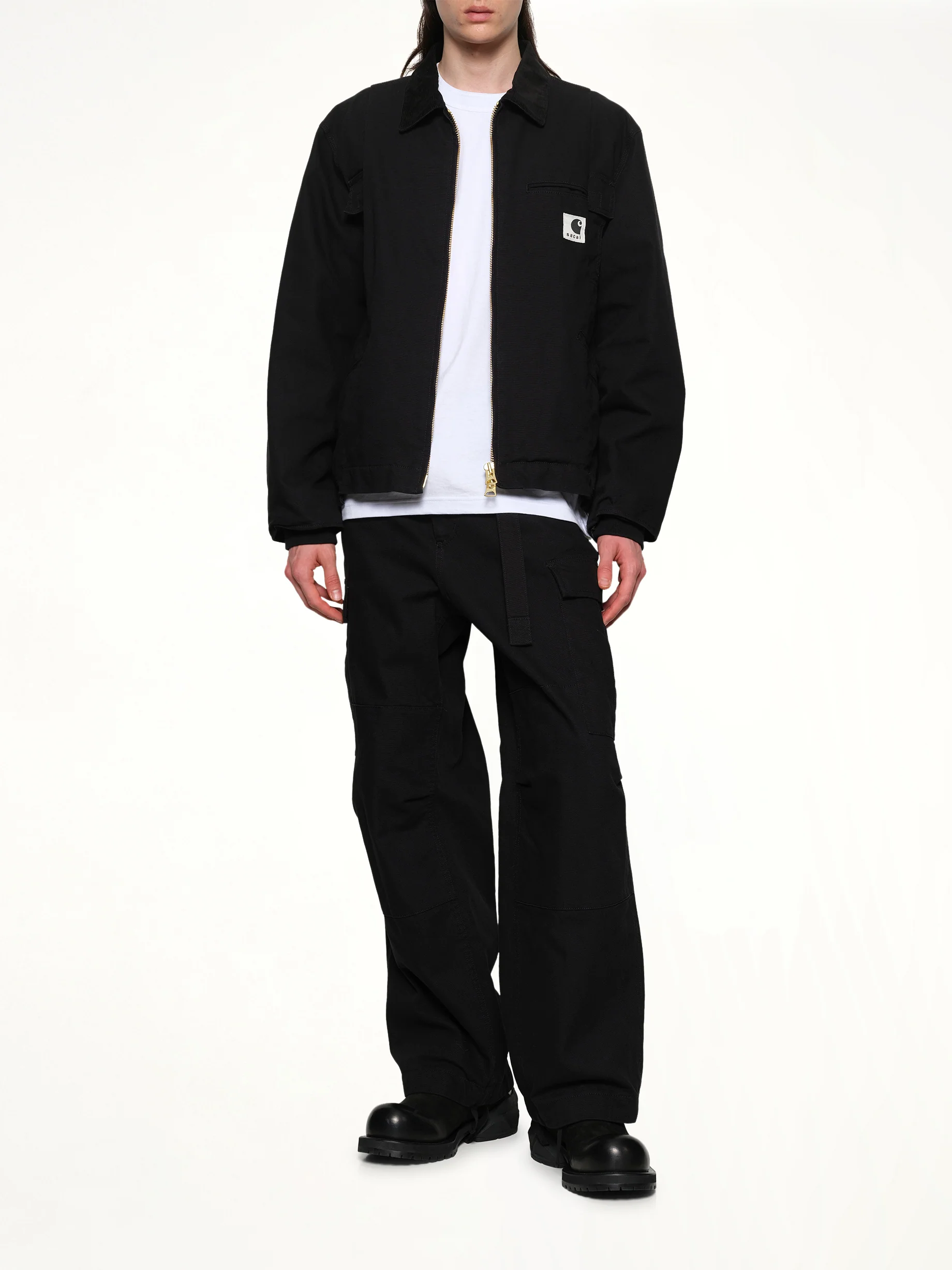 Carhartt WIP Duck Jacket in Black - Image 4