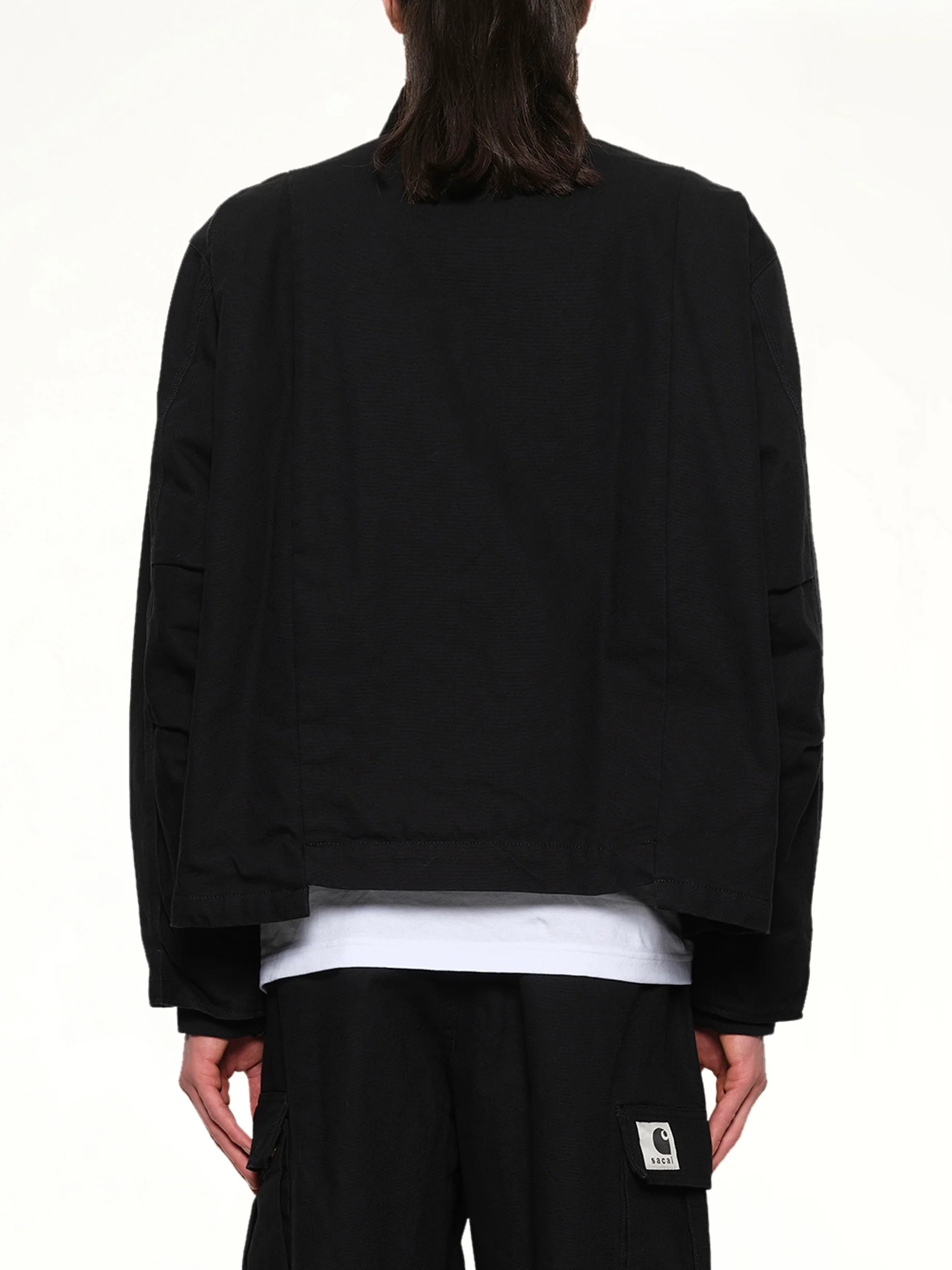 Carhartt WIP Duck Jacket in Black - Image 5