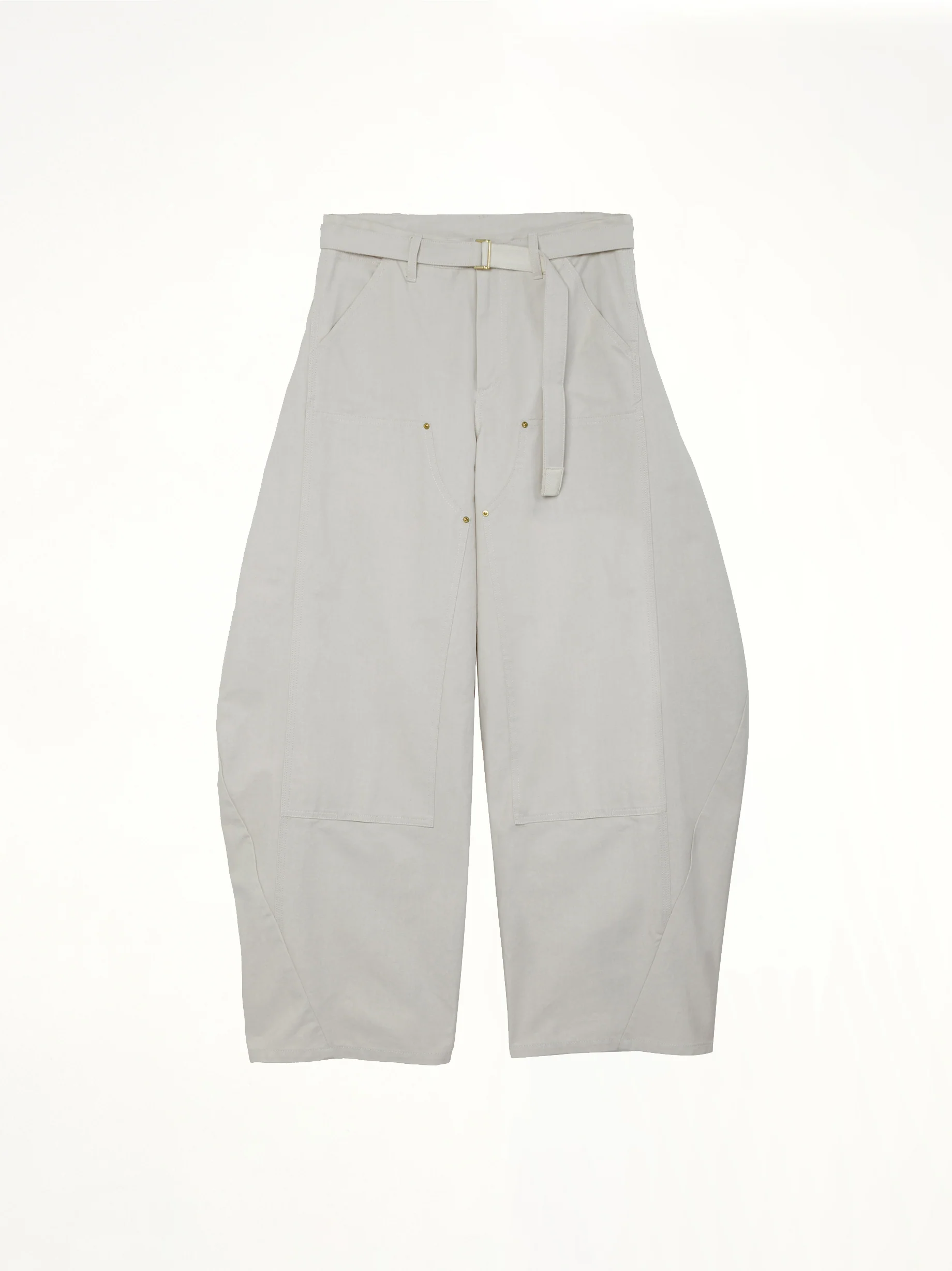 Carhartt WIP Duck Pants in Ivory - Image 2