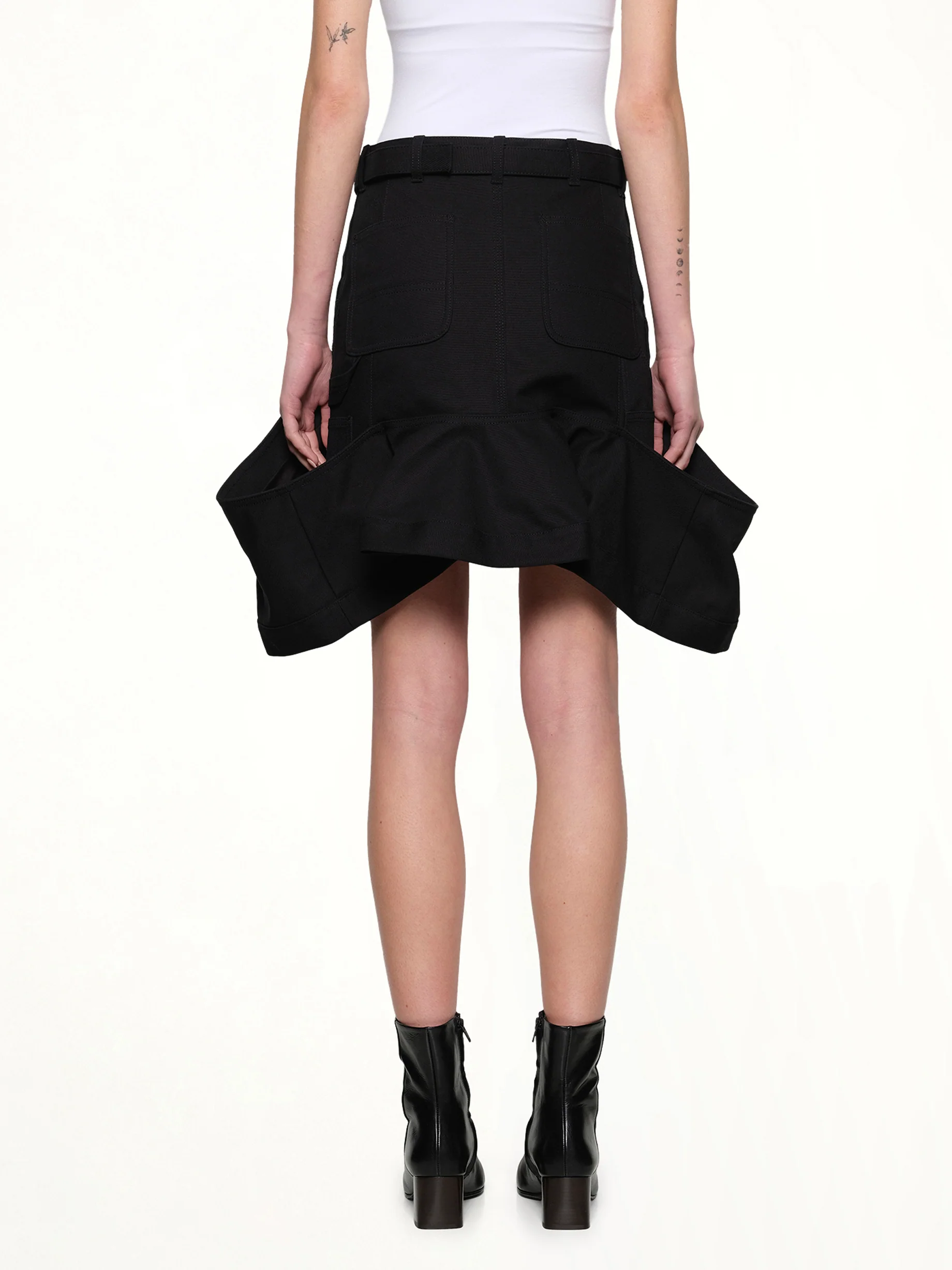 Carhartt WIP Duck Skirt in Black - Image 5