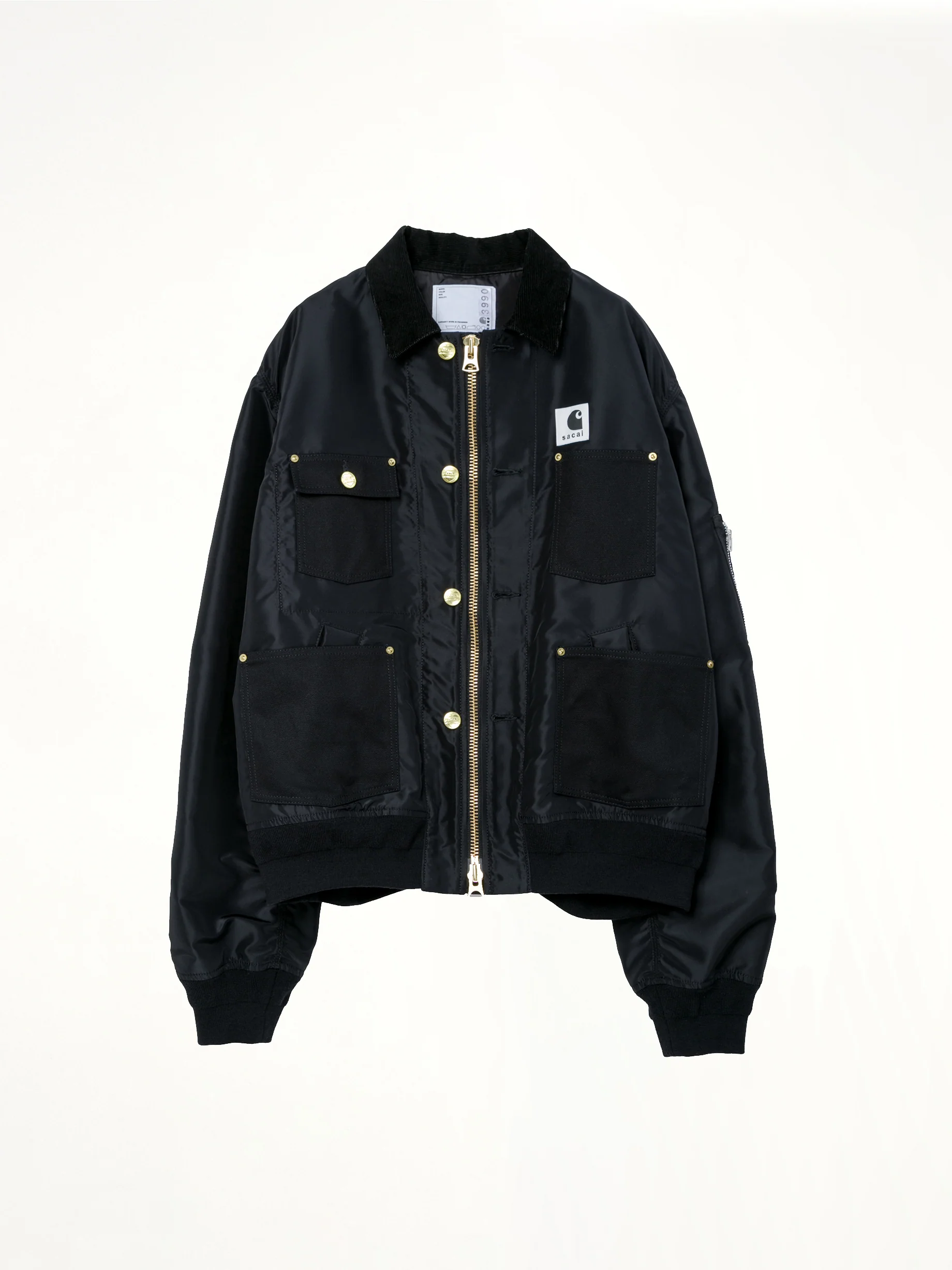 Carhartt WIP Nylon Twill x Duck Blouson in Black - Image 2