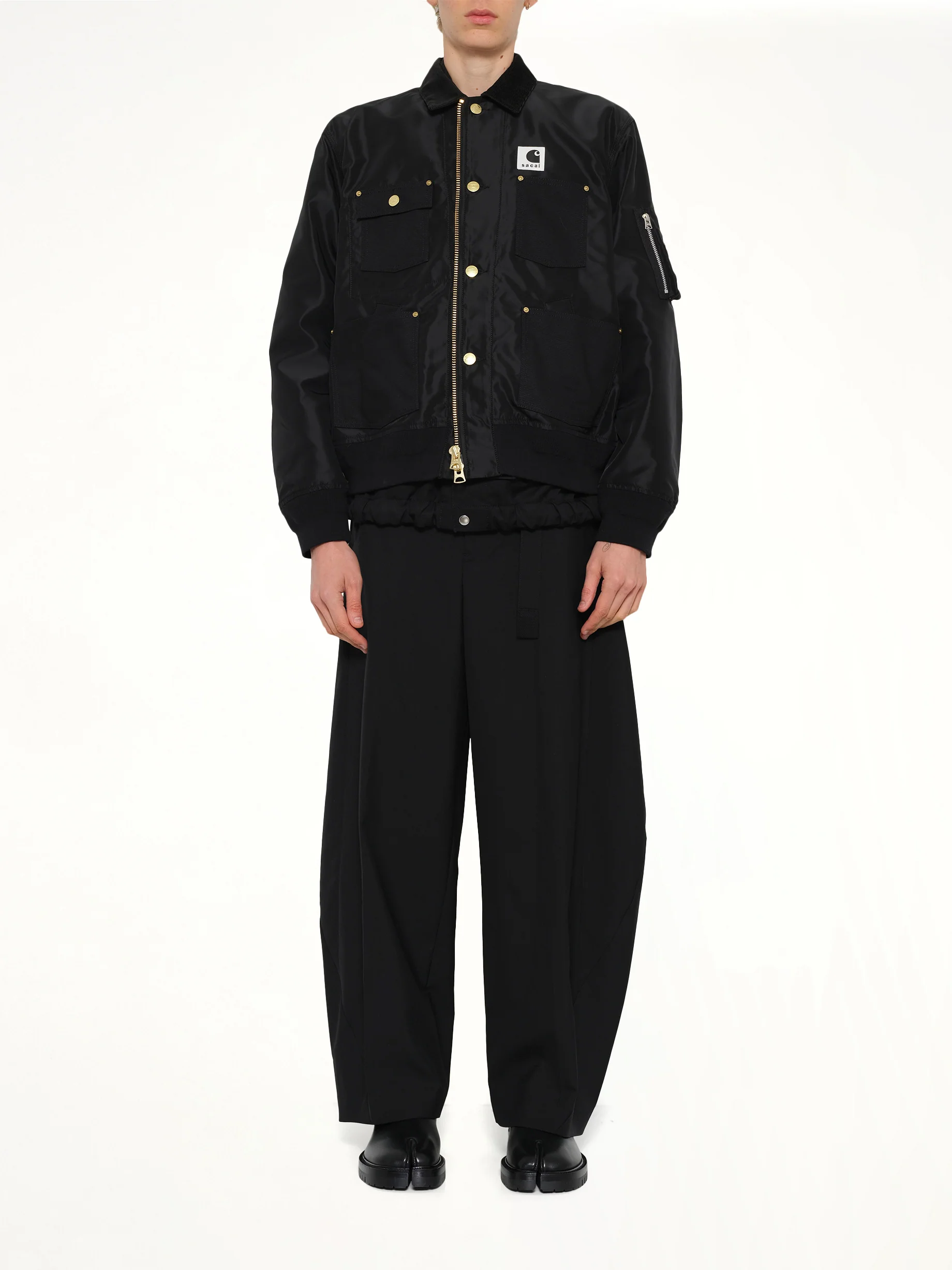 Carhartt WIP Nylon Twill x Duck Blouson in Black - Image 7