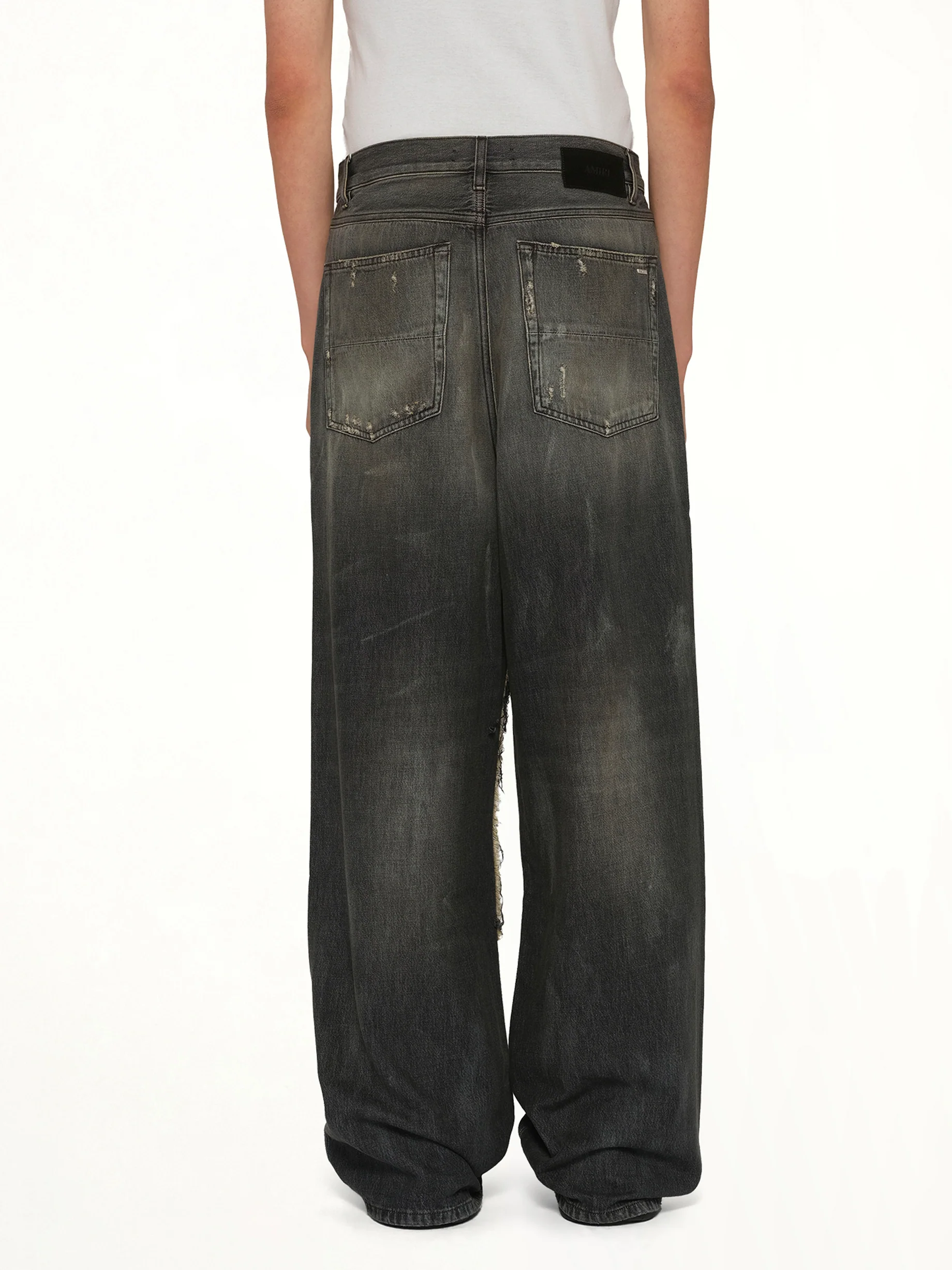 Carpenter Repaired Baggy Jean in Crafted Black - Image 5
