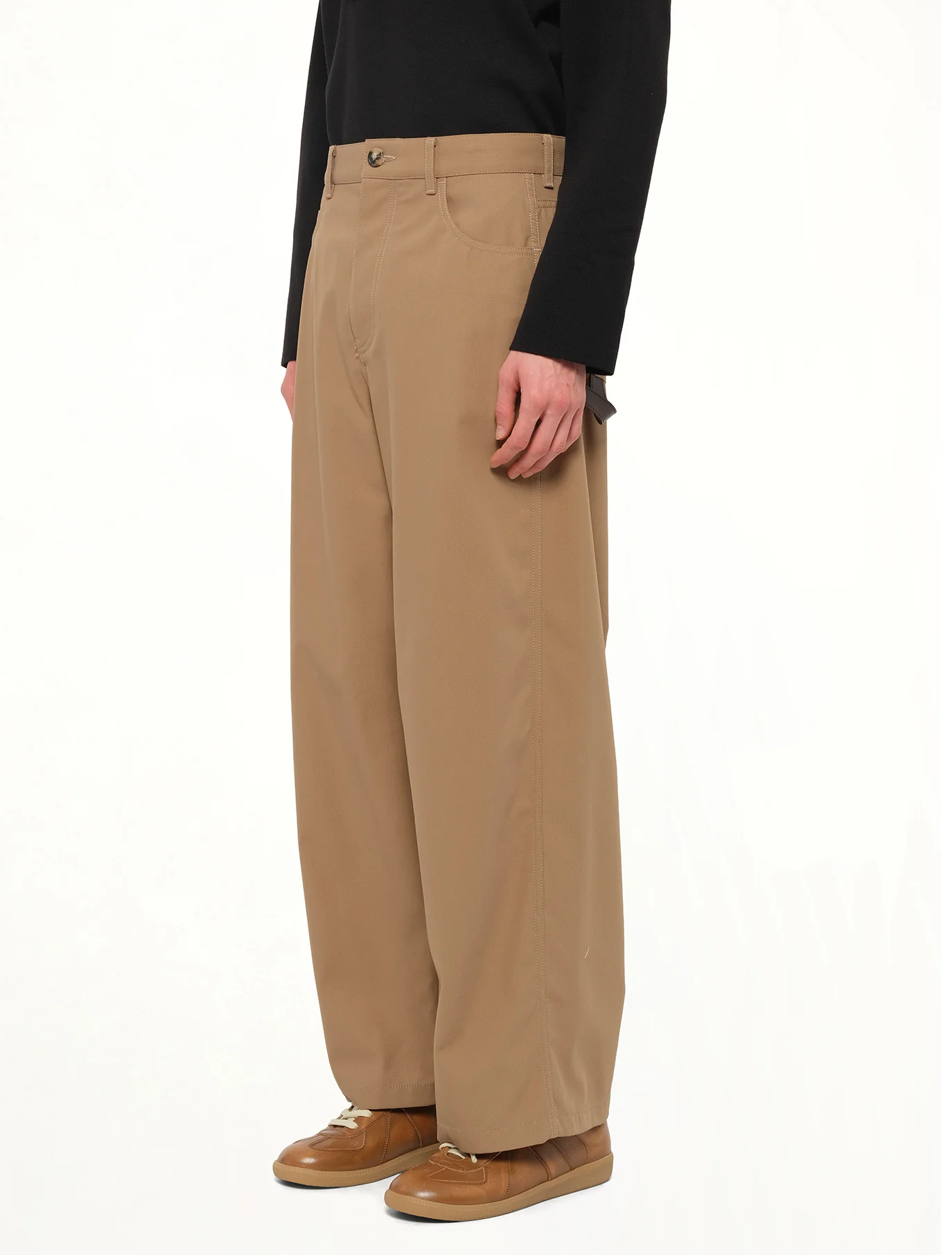 Carpenter Trouser in Beige - Image 3